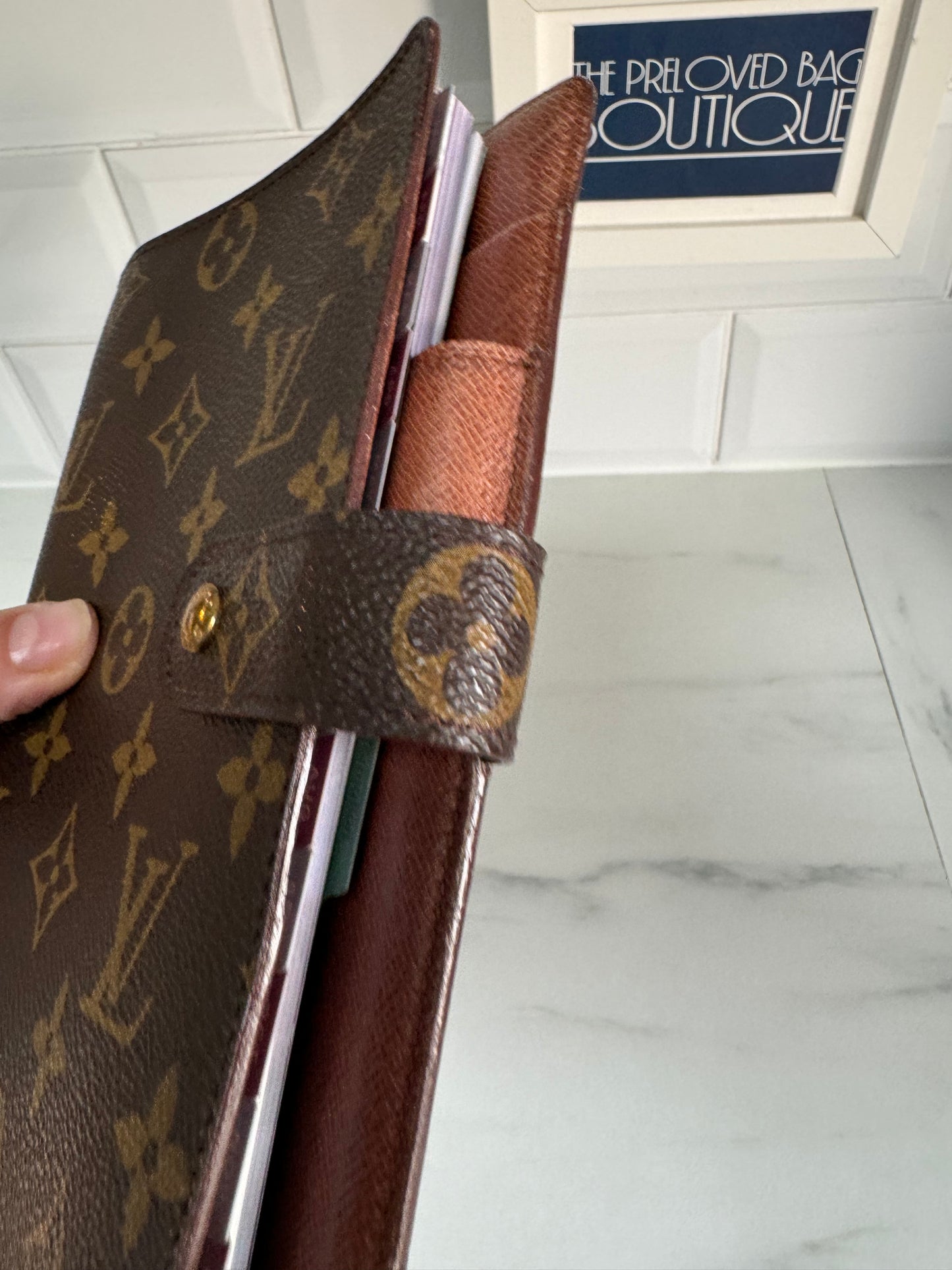 Louis Vuitton MM Ring Binder Agenda - Monogram