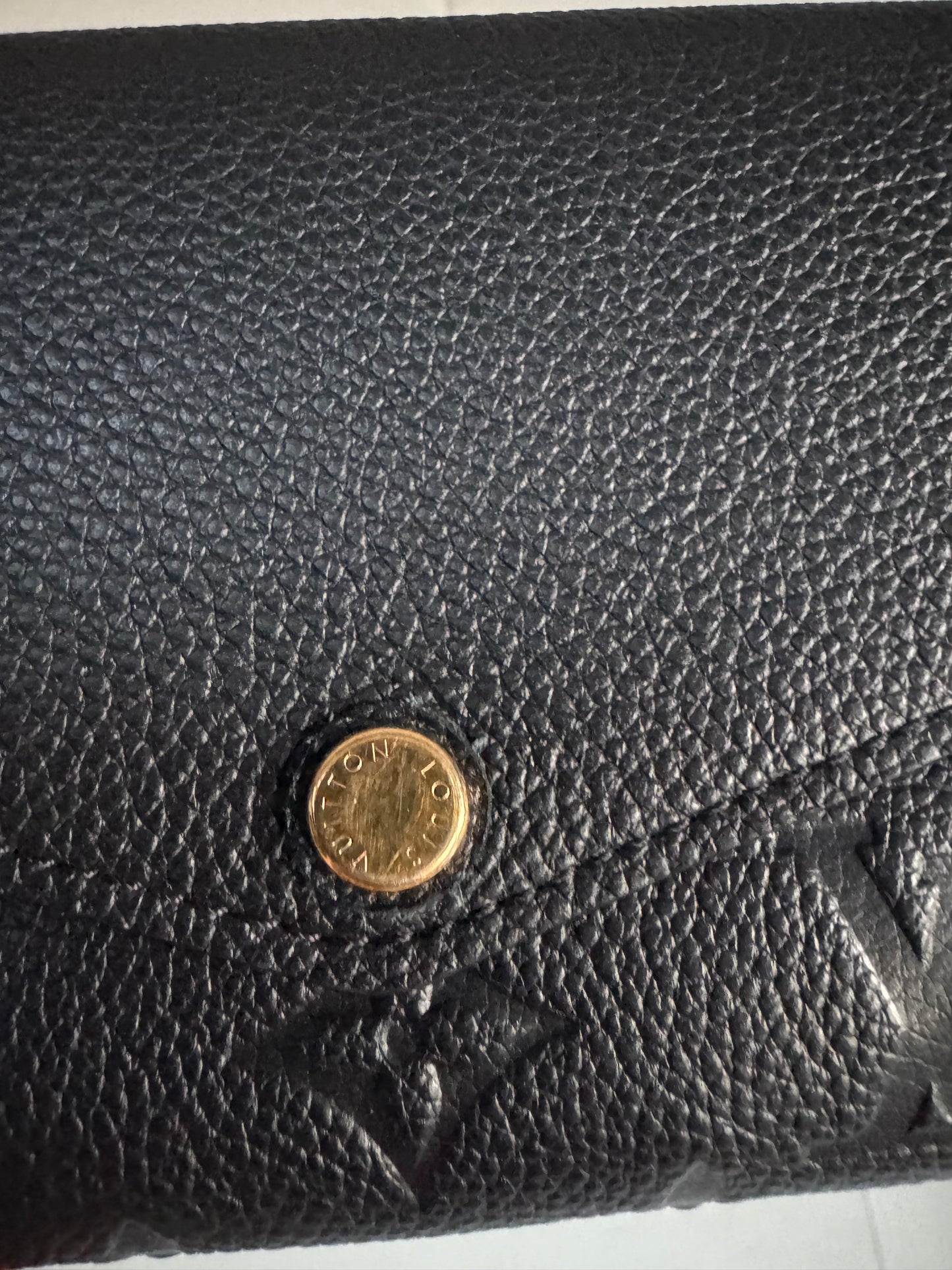 Louis Vuitton Sarah Wallet Monogram Emperiente - Black