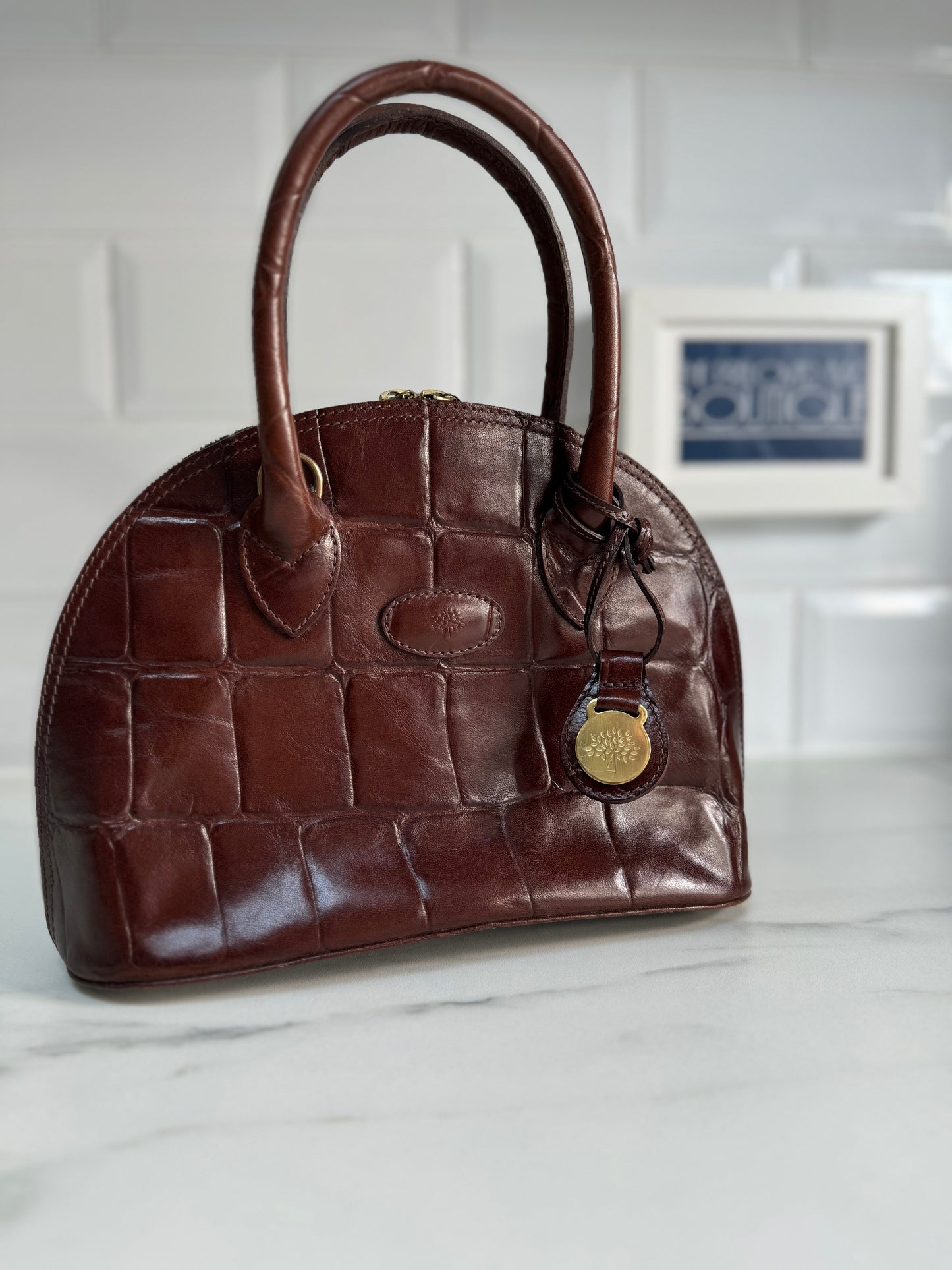 Mulberry Vintage Edbury - Chocolate Brown