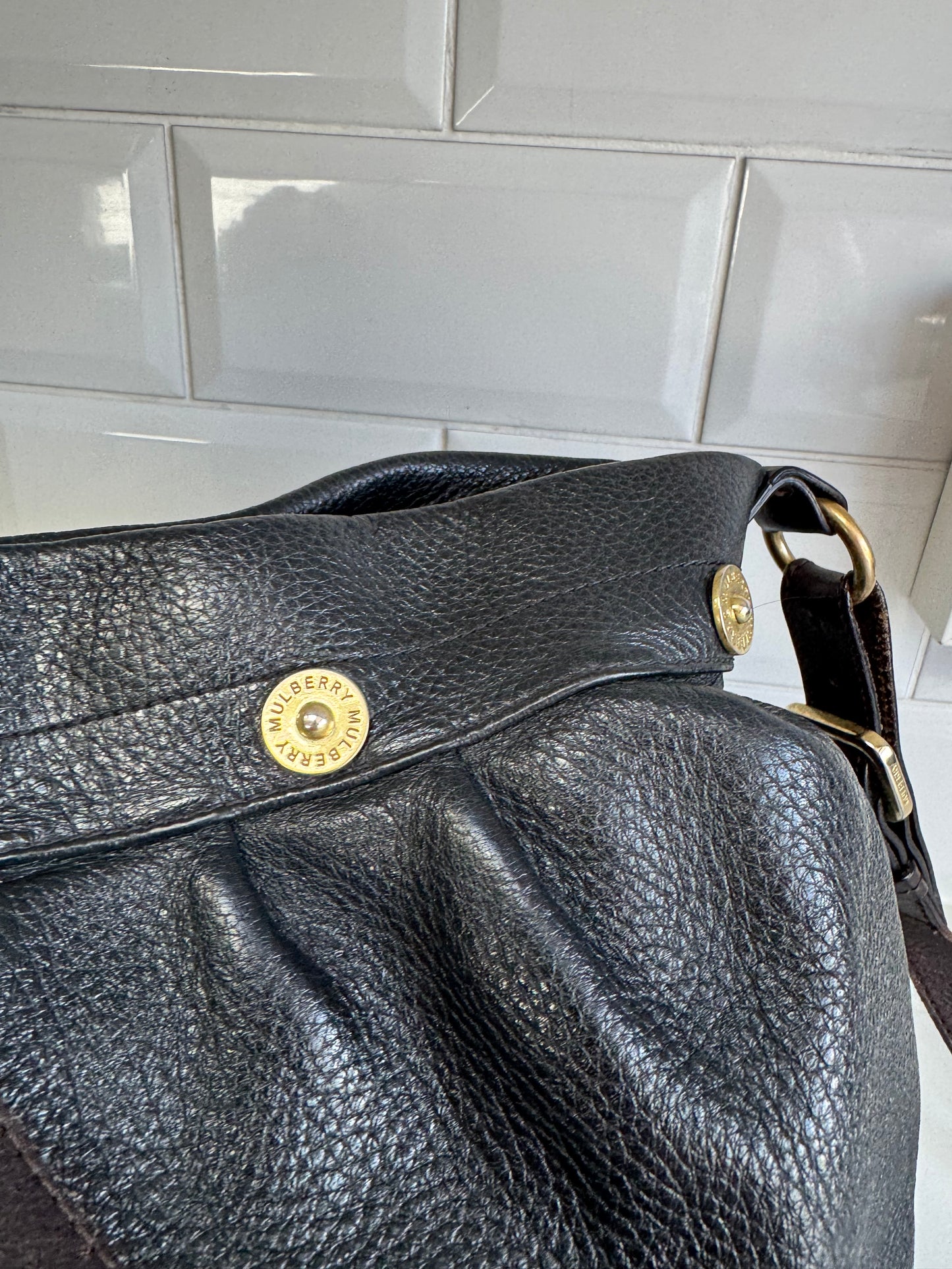 Mulberry Mitzy Messenger (2) - Black