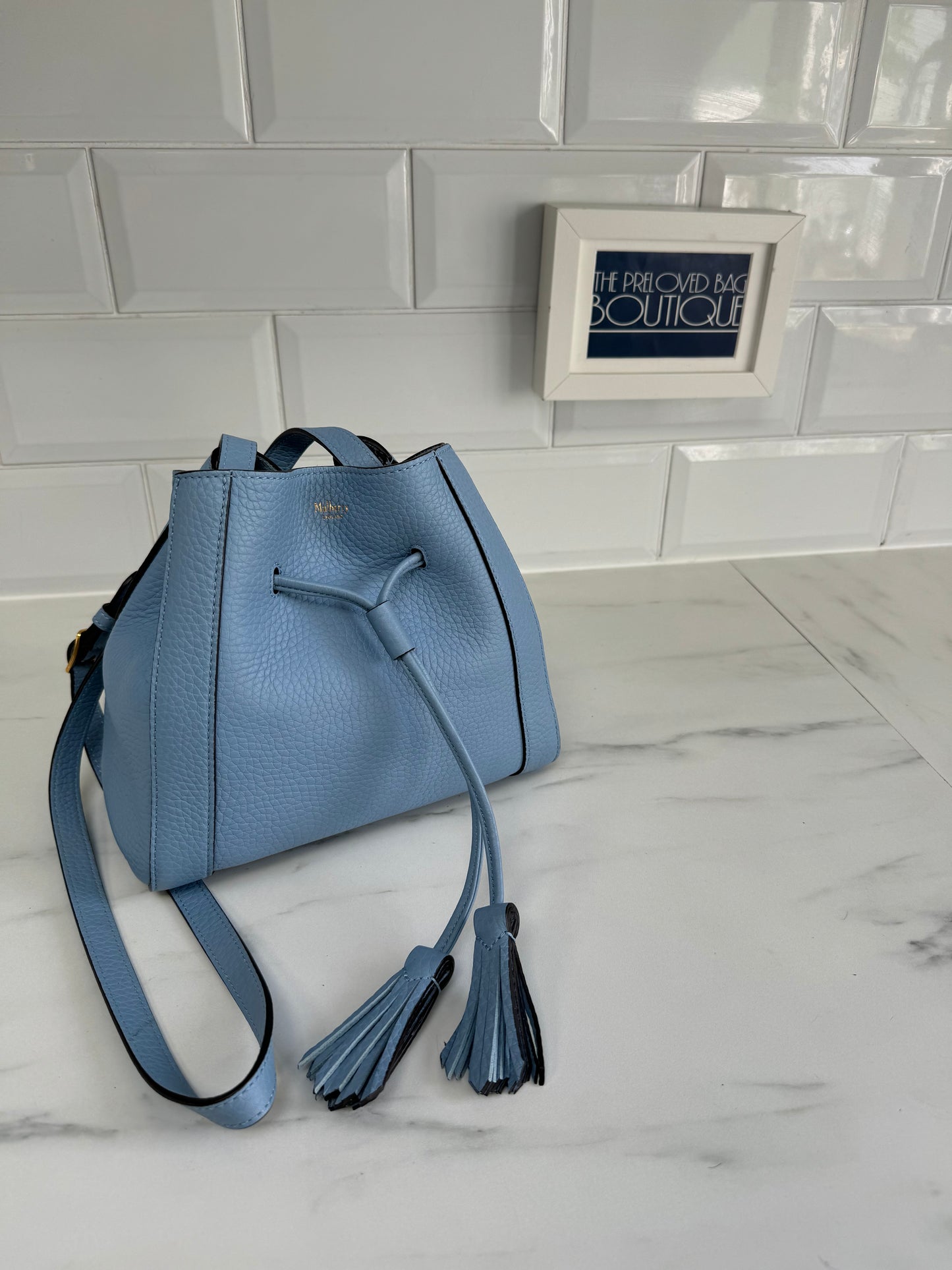 Mulberry Mini Millie - Pale Slate