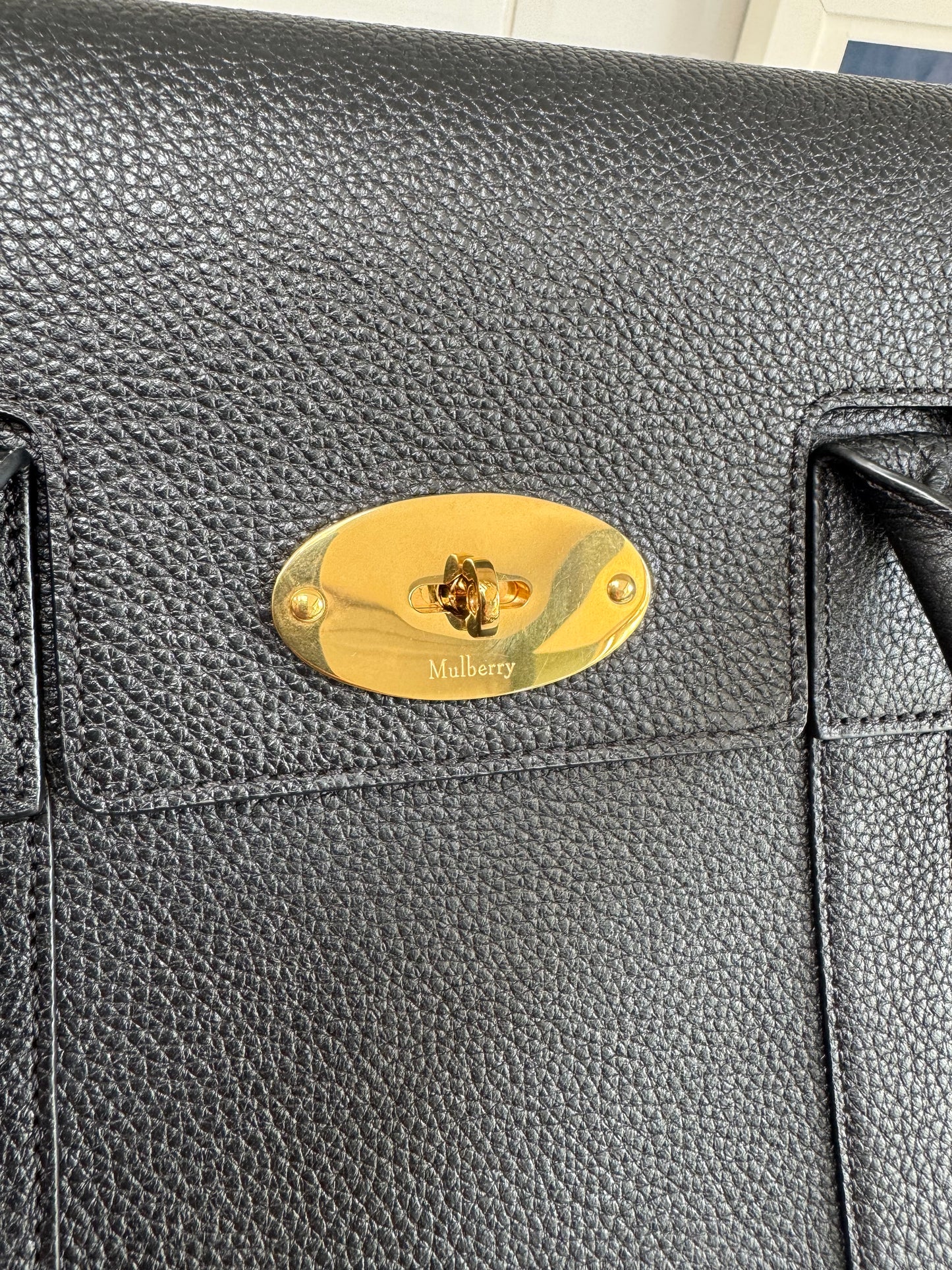 Mulberry Bayswater with Strap - Black