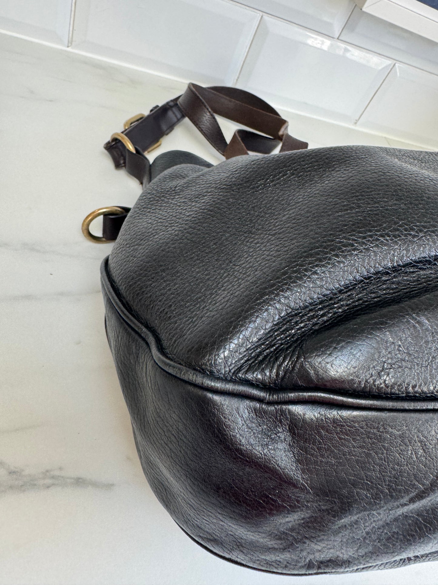 Mulberry Mitzy Messenger (2) - Black