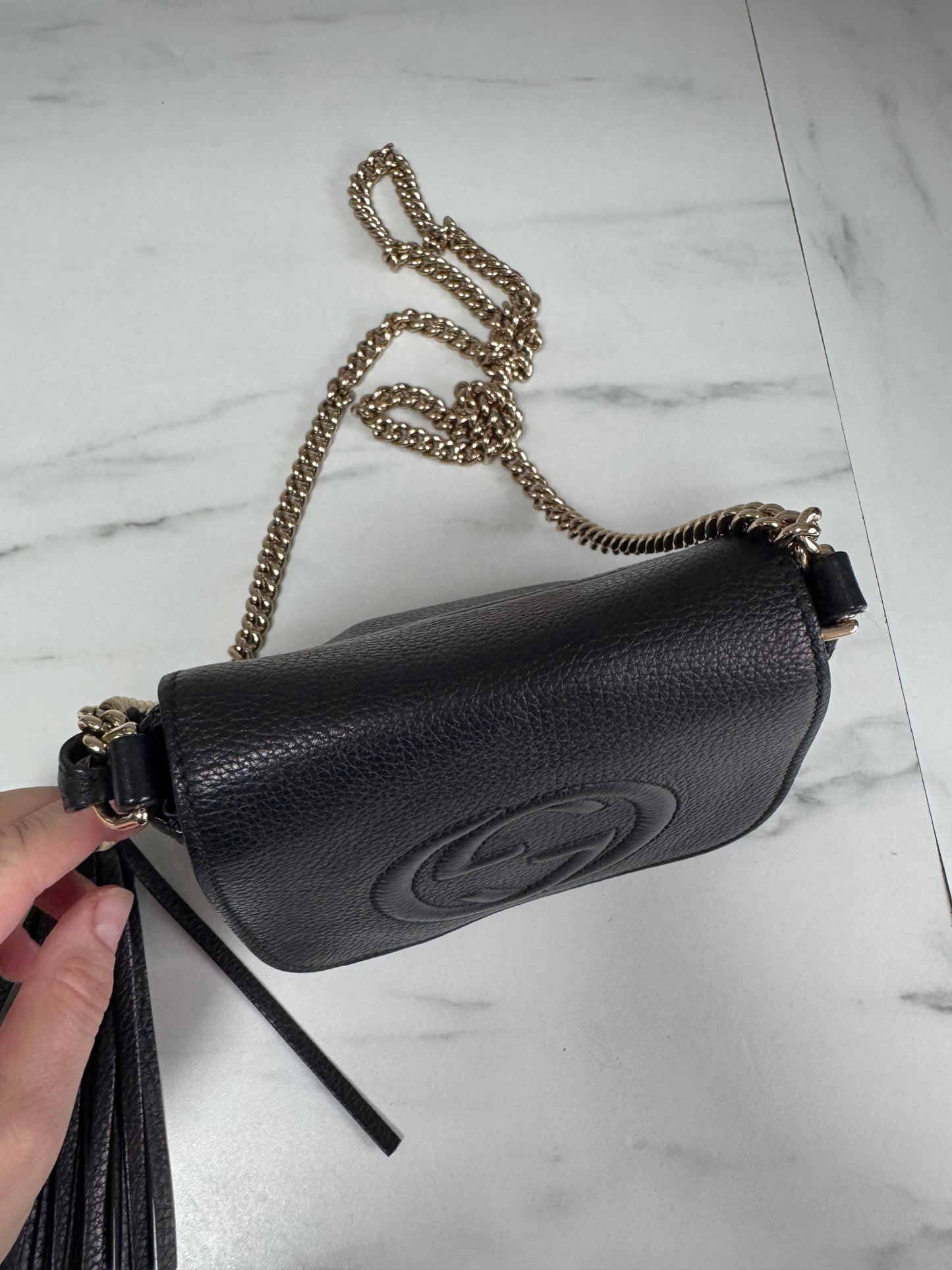 Gucci Small Soho Flap - Black