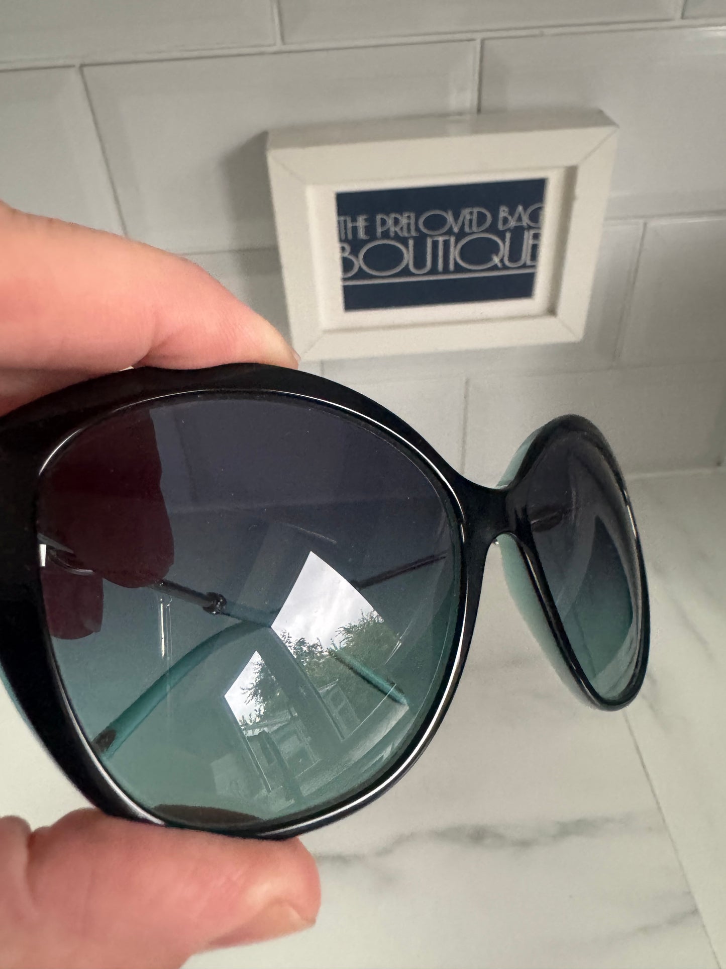 Tiffany & Co Sunglasses - Black and Blue