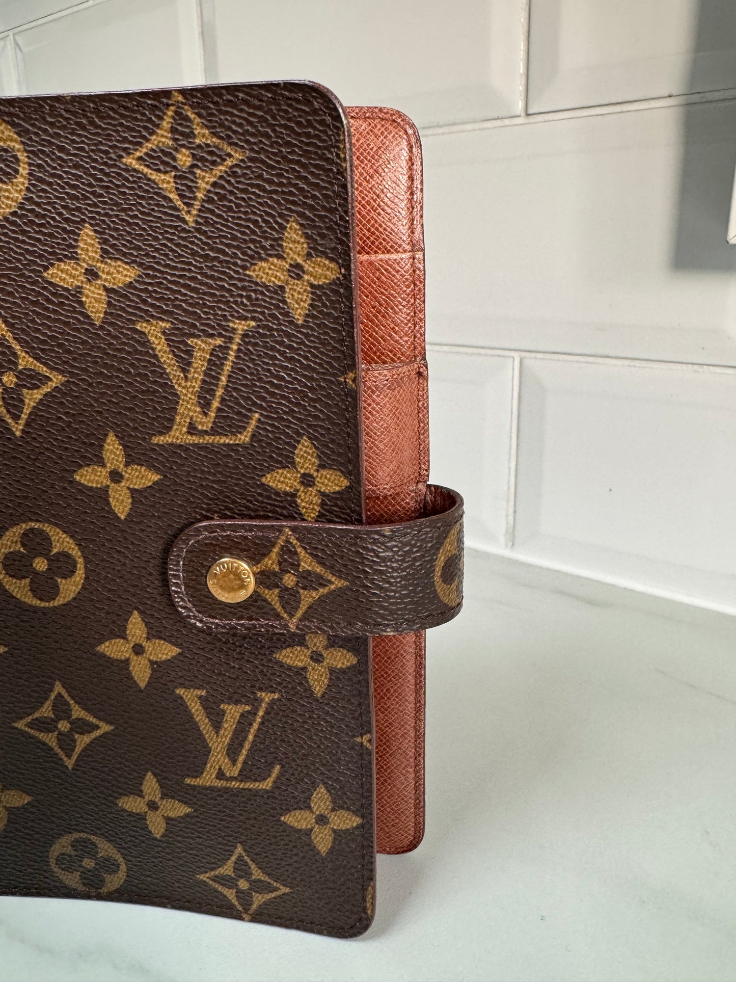 Louis Vuitton MM Ring Binder Agenda - Monogram