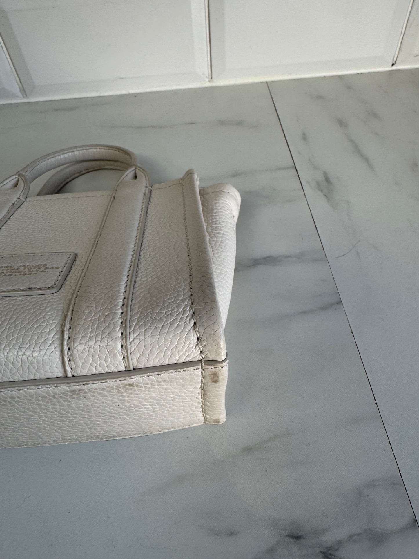 Marc Jacobs Micro Tote Bag - White