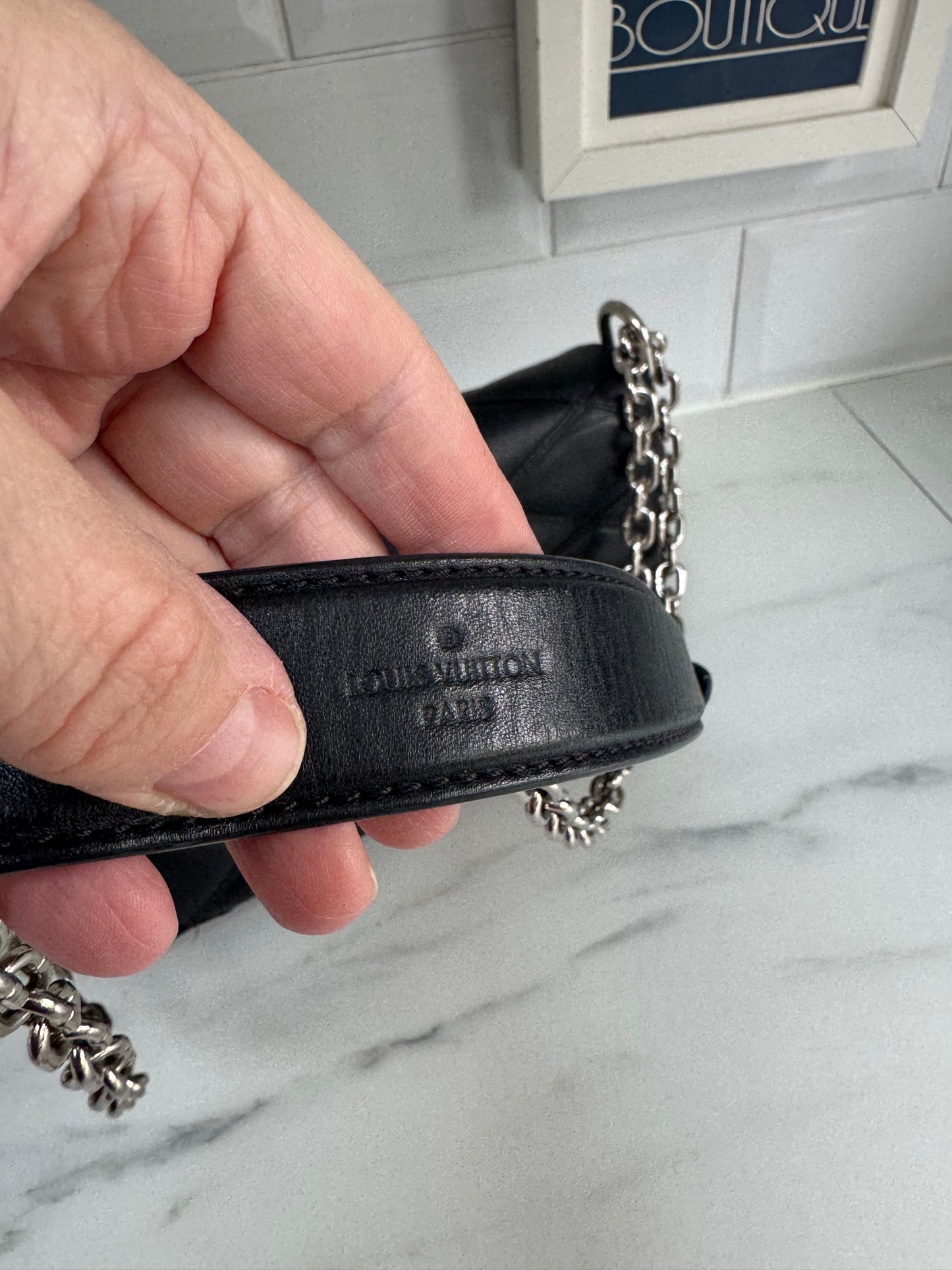 Louis Vuitton Go-14 Malletage PM Quilted Leather - Black