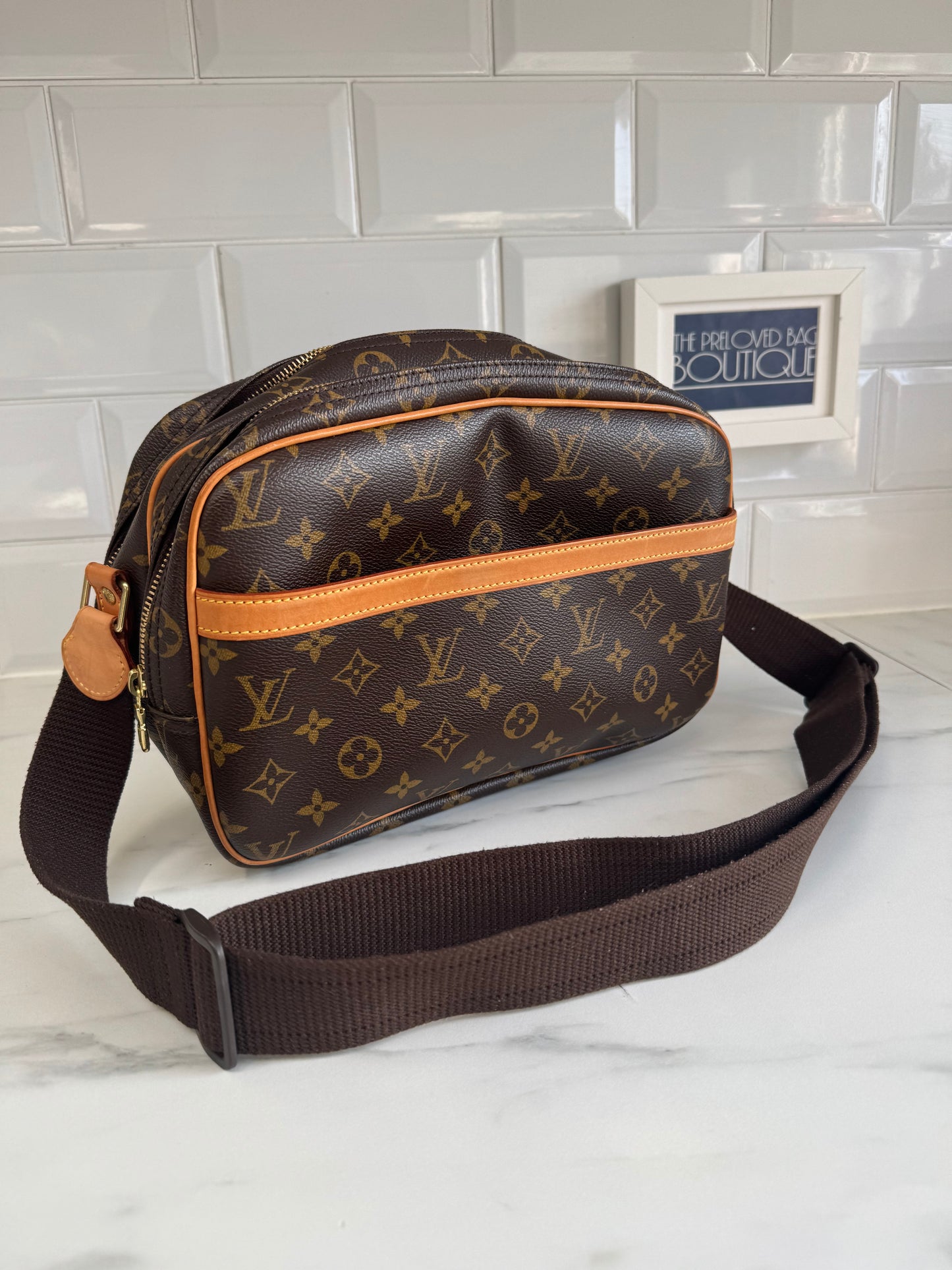 Louis Vuitton Reporter - Monogram Brown