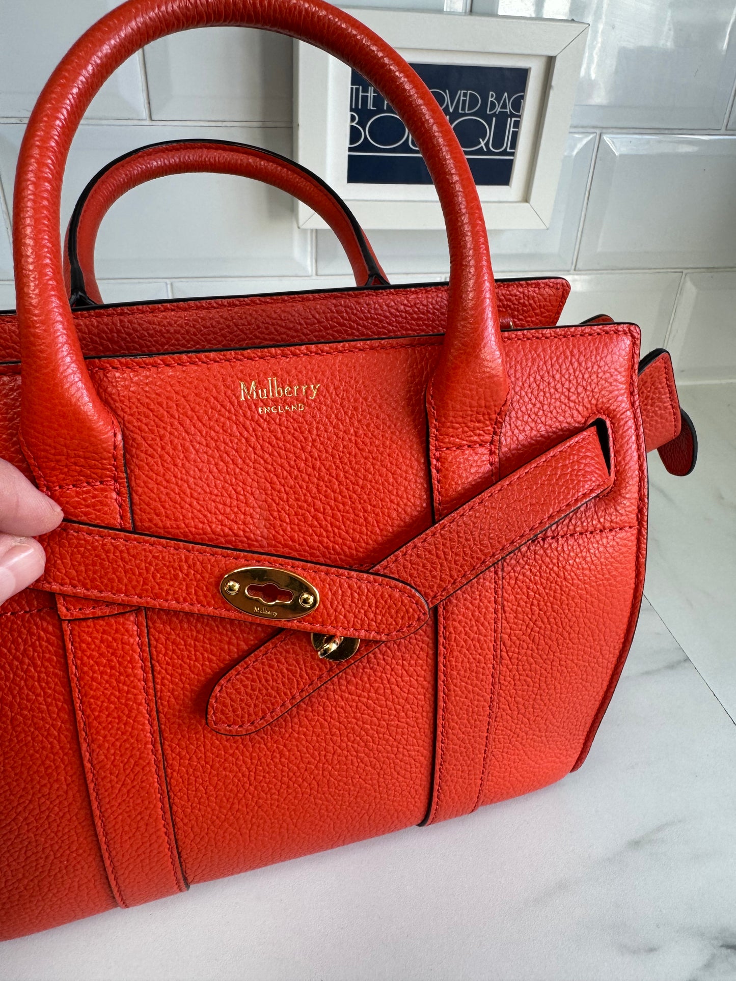 Mulberry small Zipped Bayswater