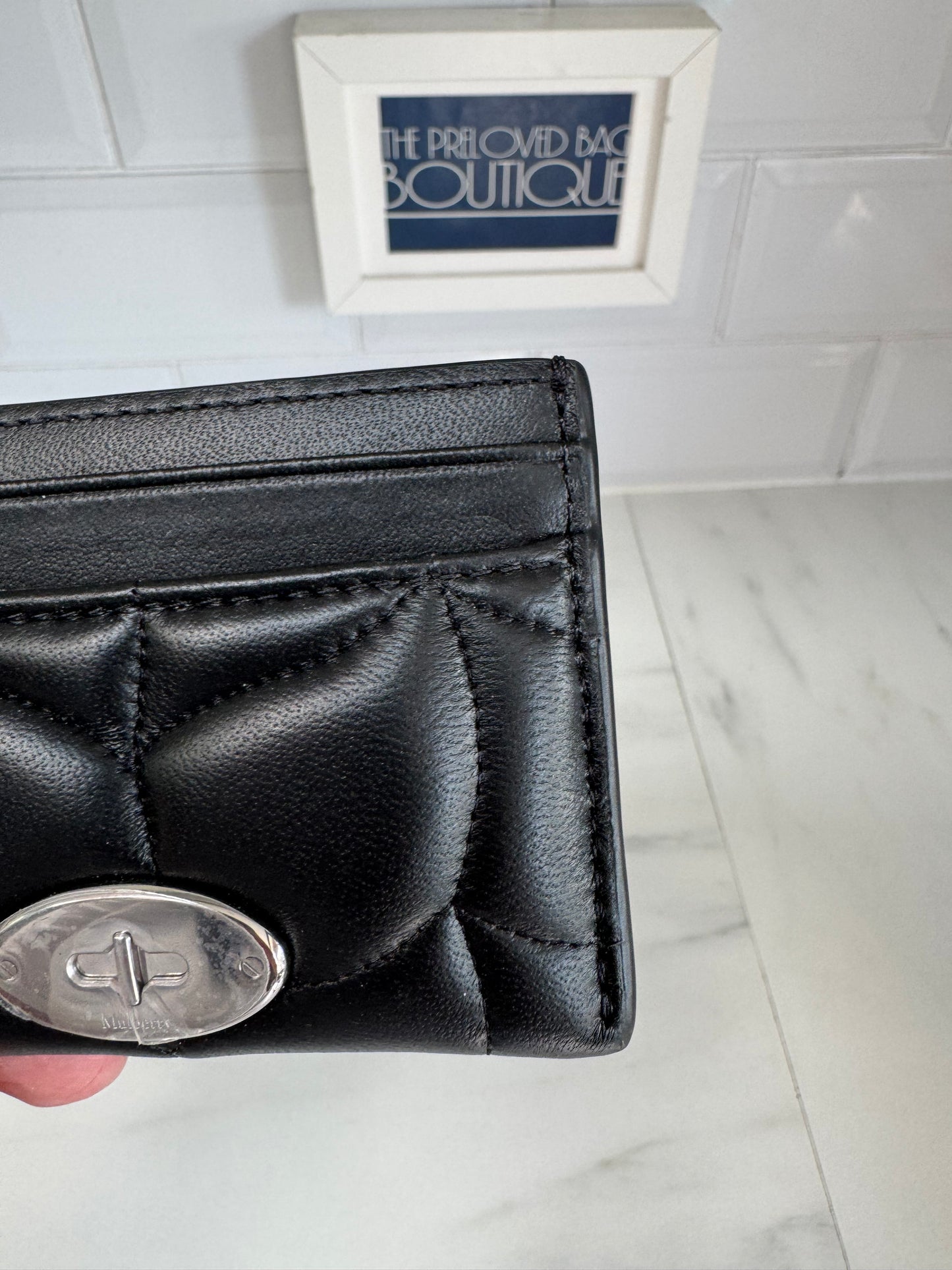 Mulberry Softie Card Holder - Black