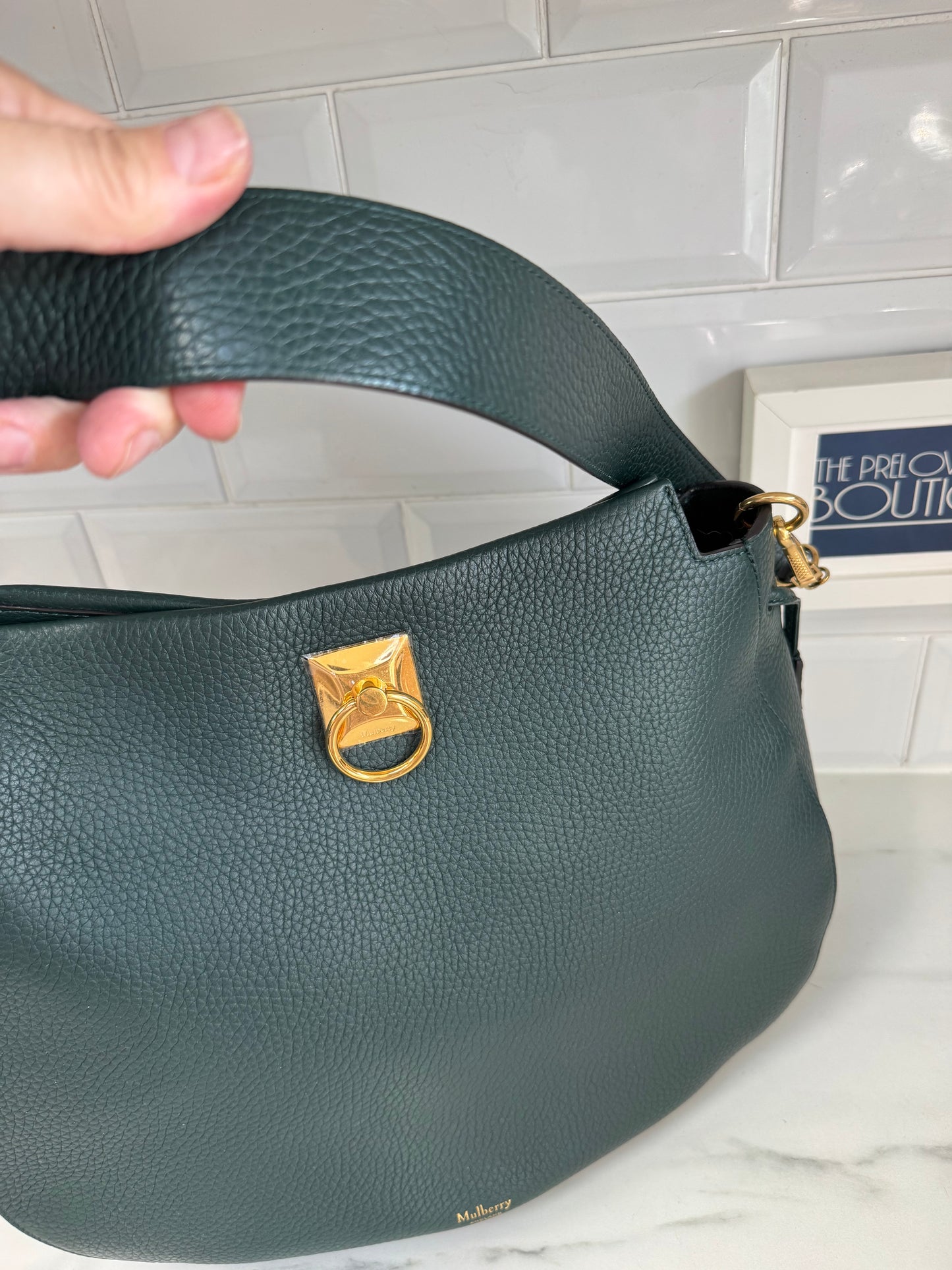Mulberry Iris Hobo - Mulberry Green