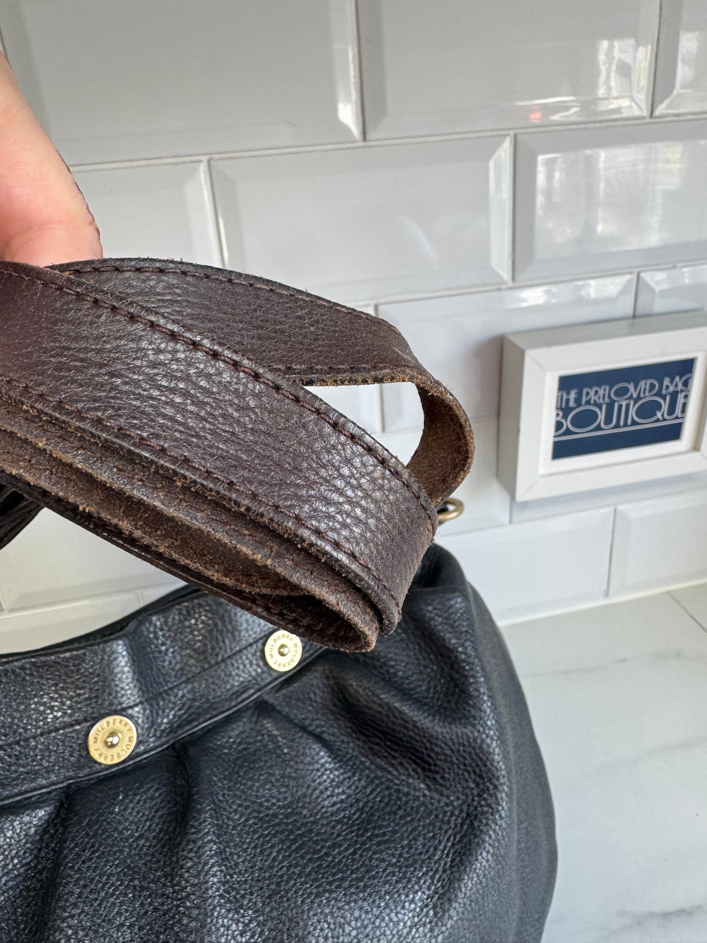 Mulberry Mitzy Messenger (2) - Black