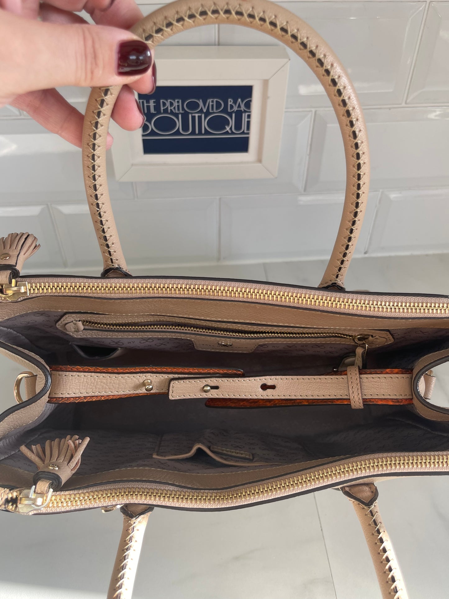 Anya Hindmarch Tote - Nude