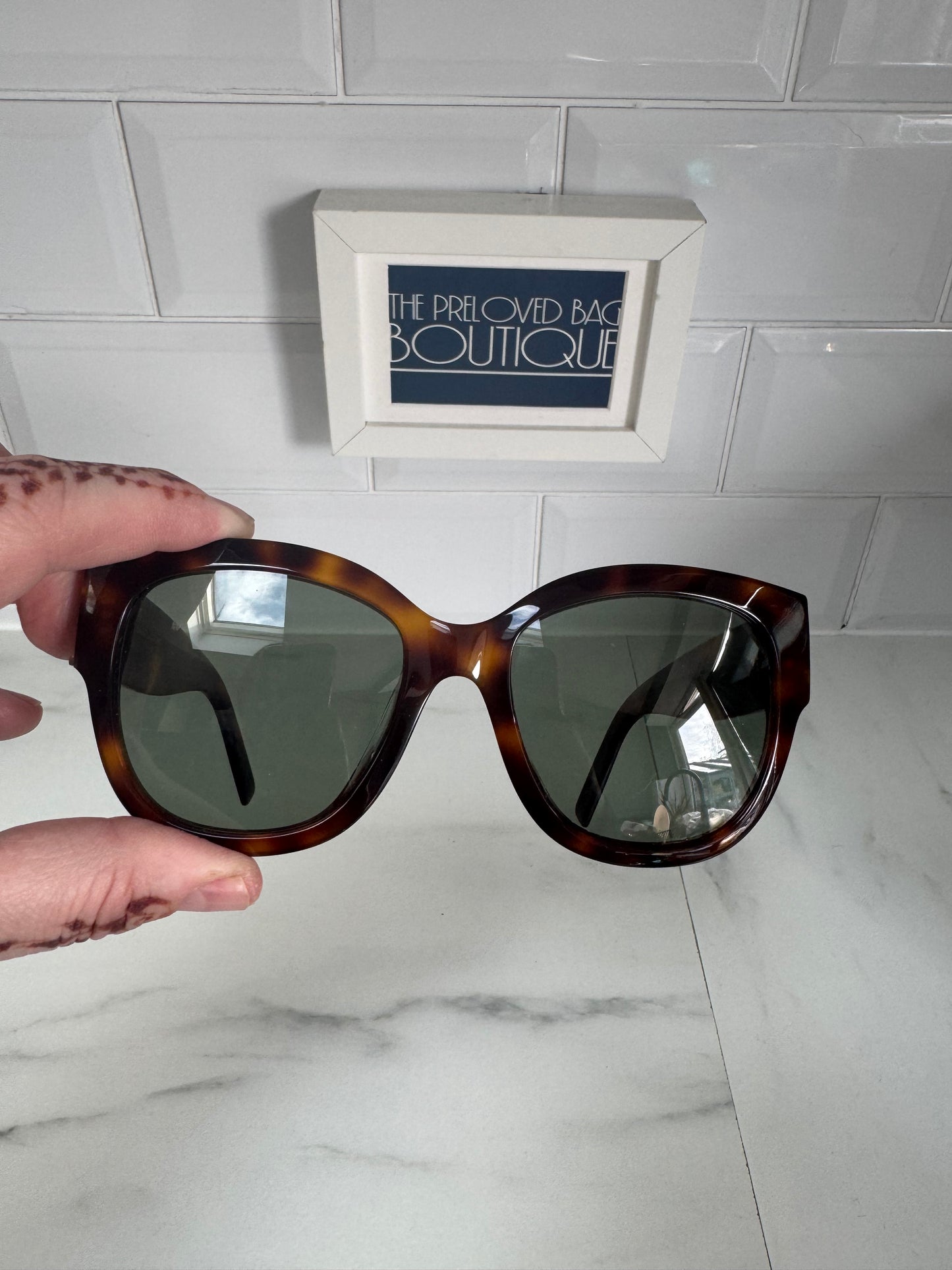 Saint Laurent (YSL) Sun SL/M95 Sunglasses - tortoiseshell