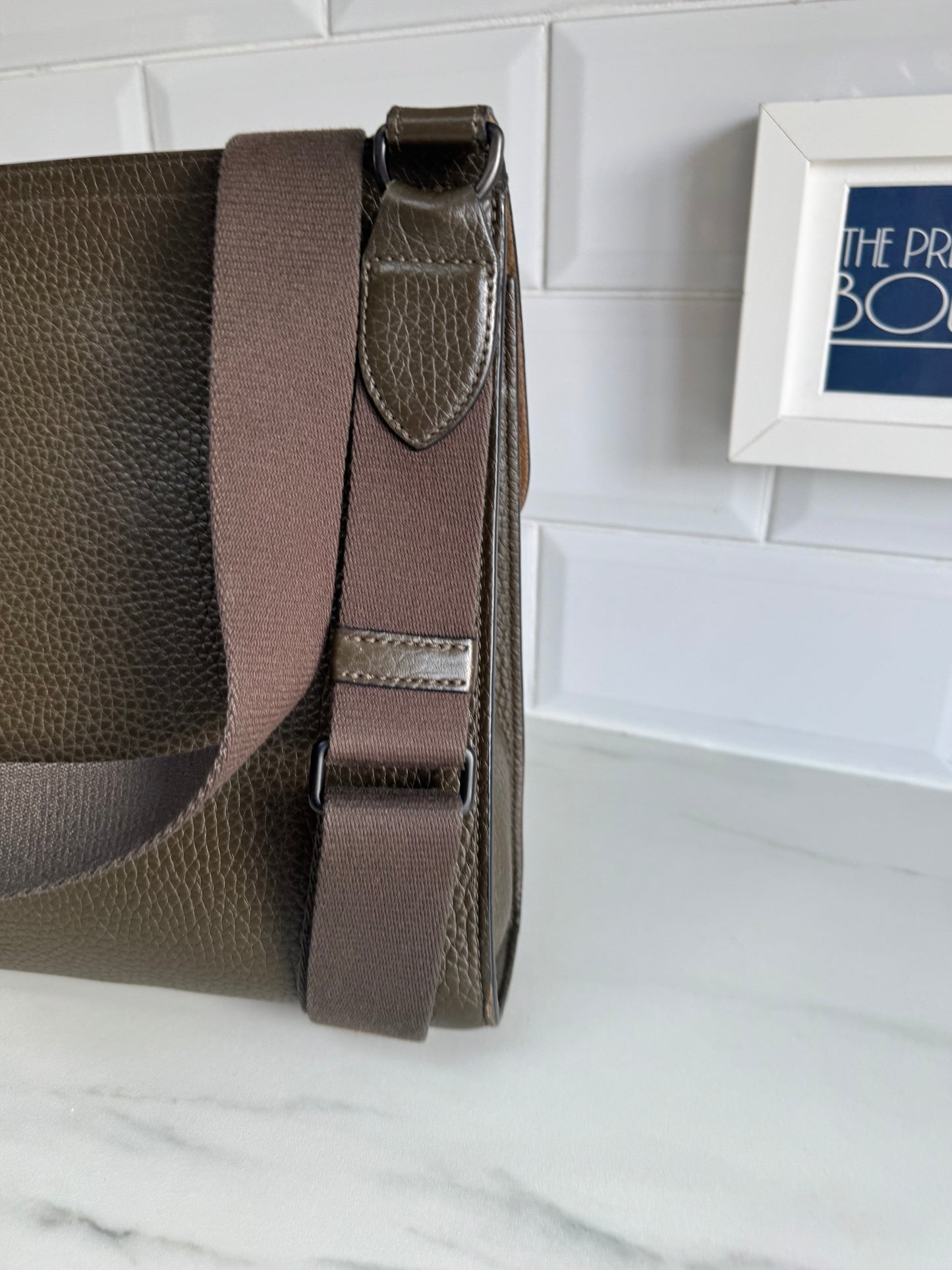 Mulberry Small Antony - Dark Palm