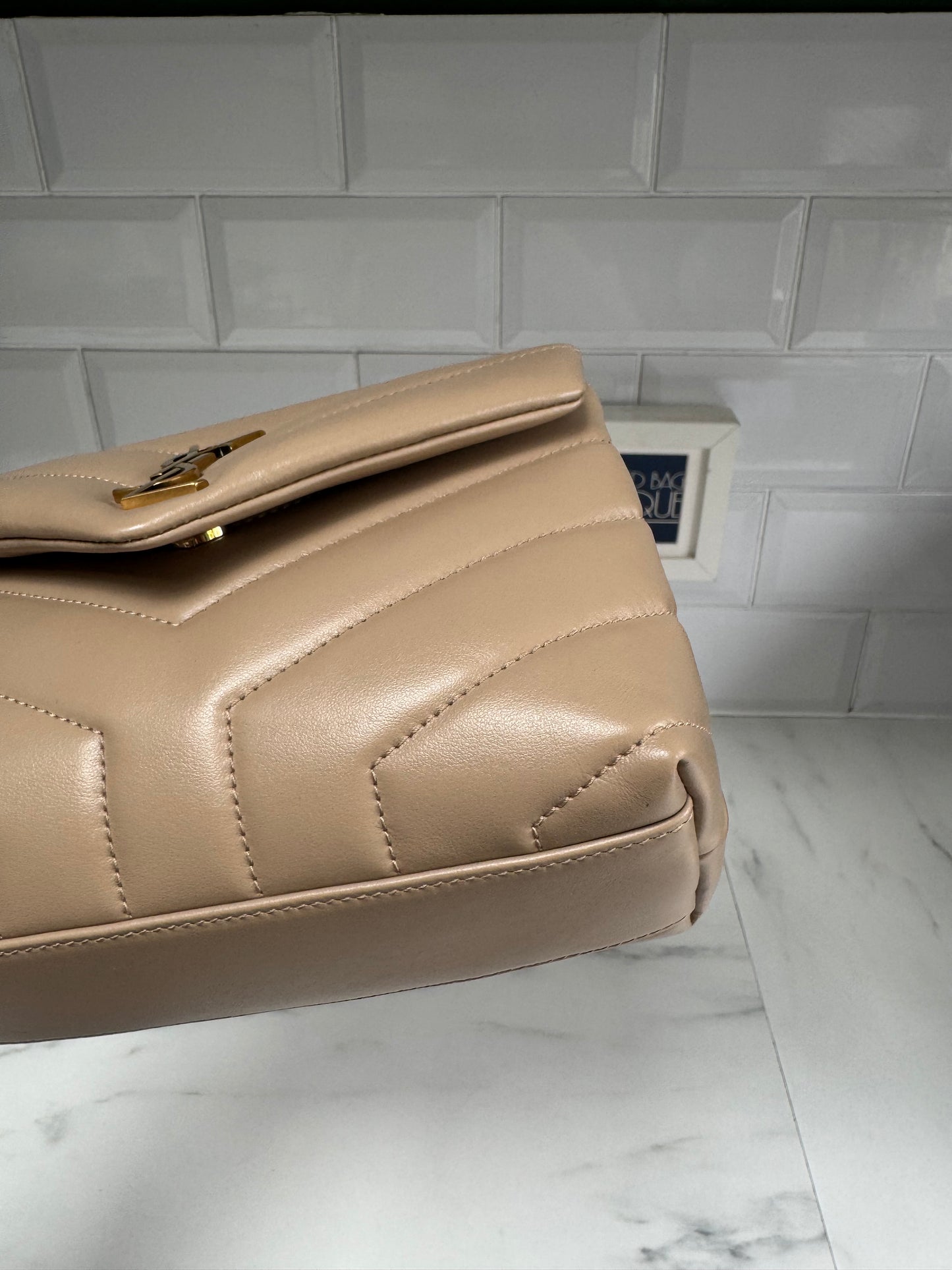 Saint Laurent Toy Lou Lou - Dark Beige
