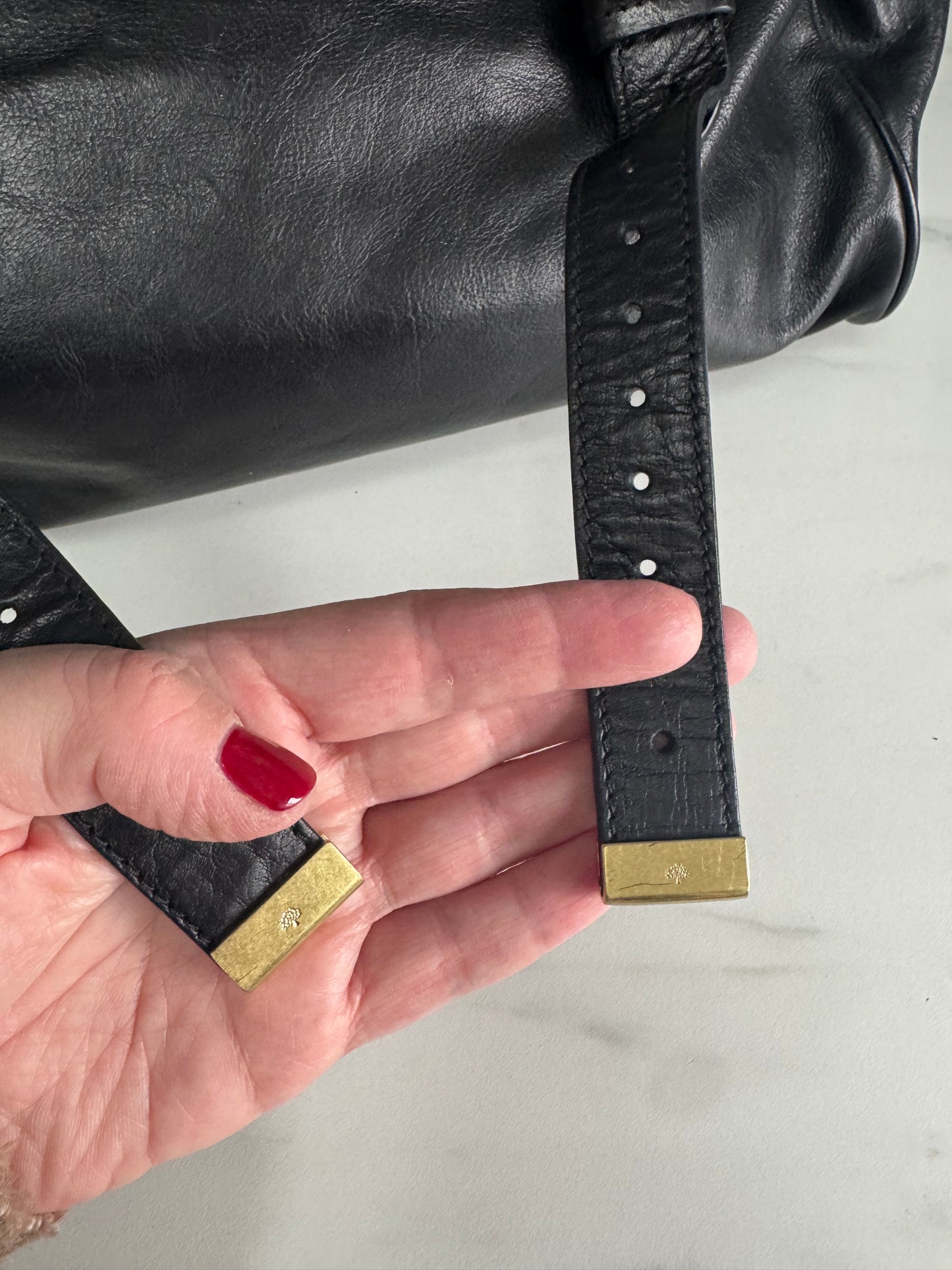 Mulberry Oversized Alexa - Black