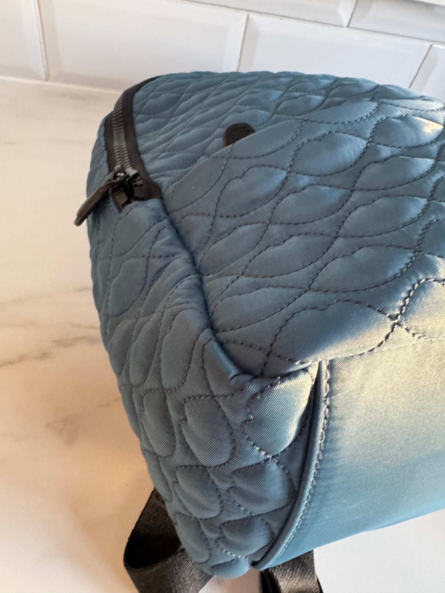 Lulu Guinness Tony Lips Backpack - Ink Blue