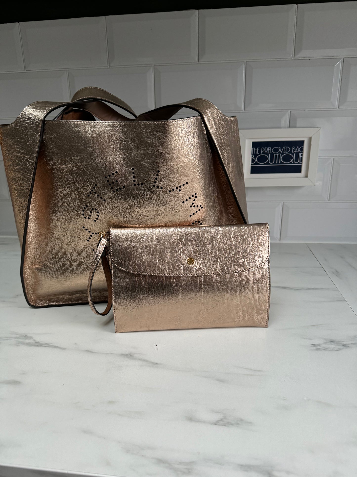 Stella McCartney Tote - Rose Gold