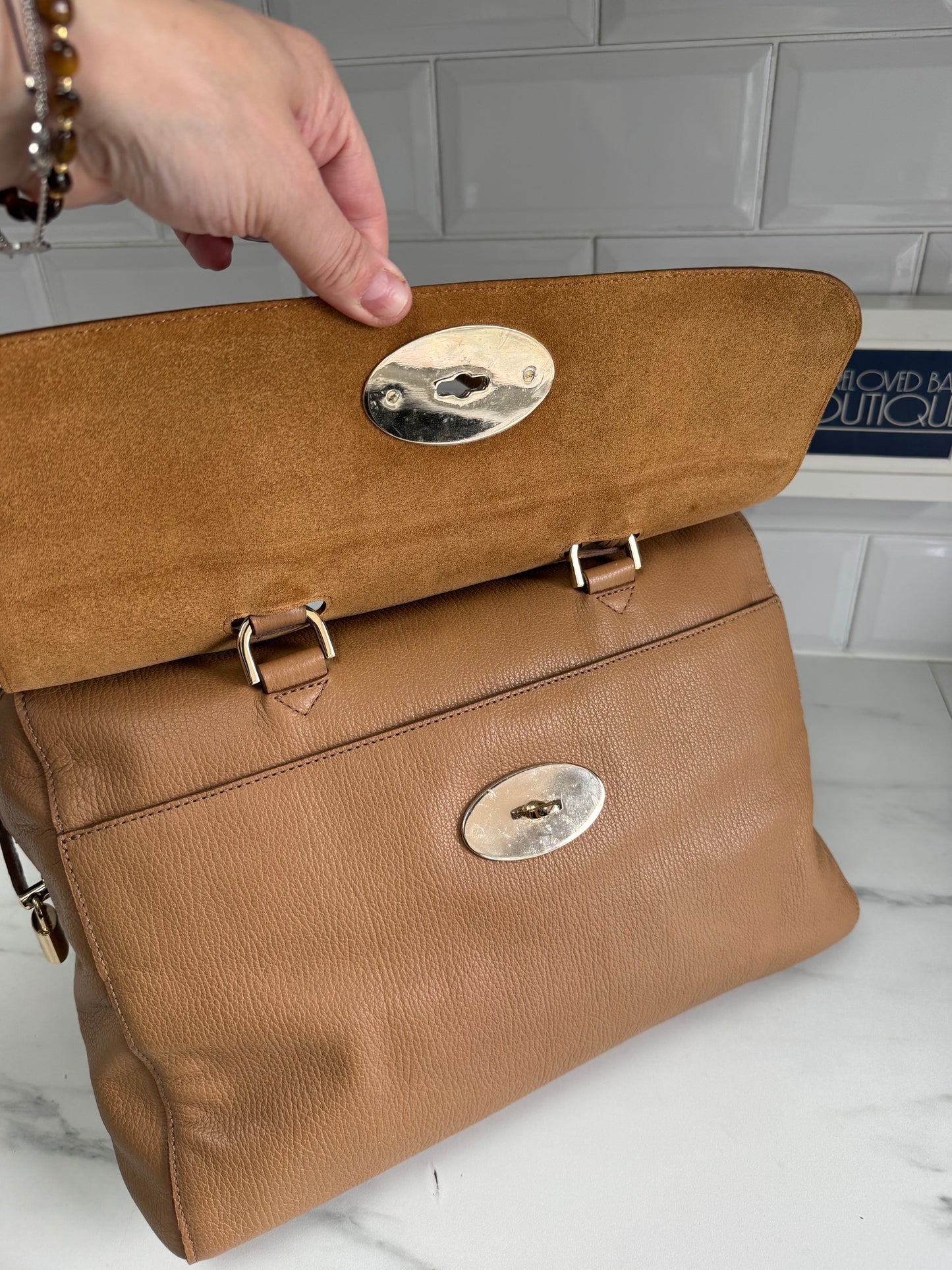 Mulberry Large Del Rey - Deer Brown