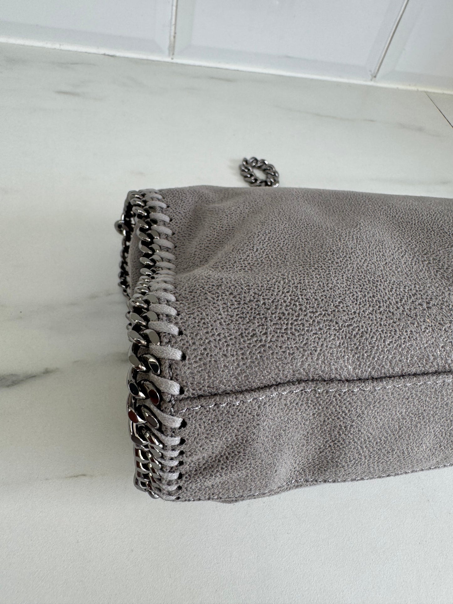 Stella McCartney Falabella Wallet Crossbody Bag - Grey
