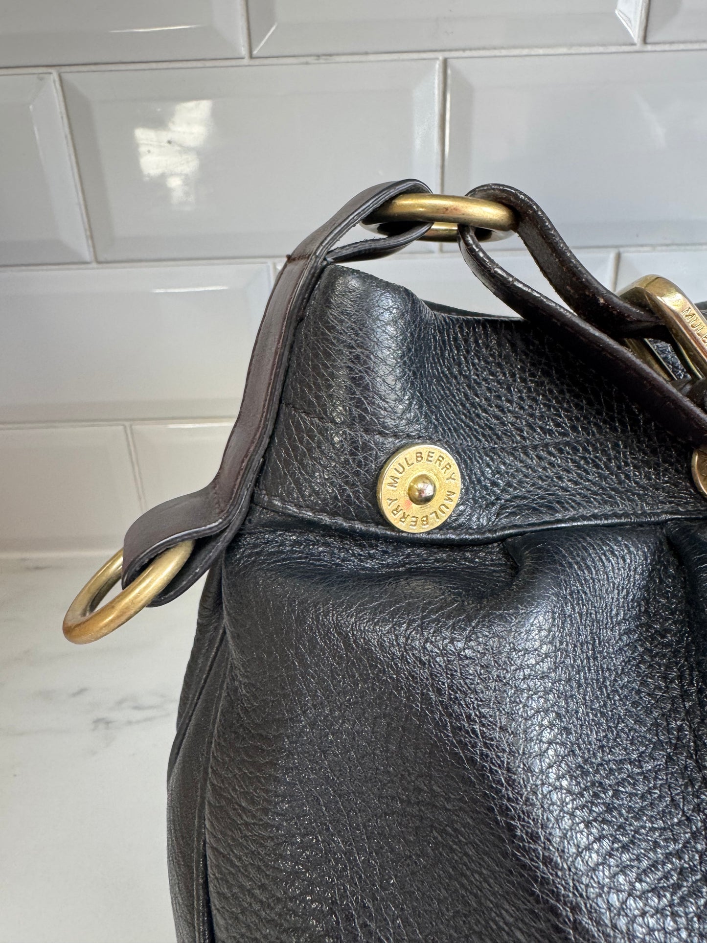 Mulberry Mitzy Messenger (2) - Black