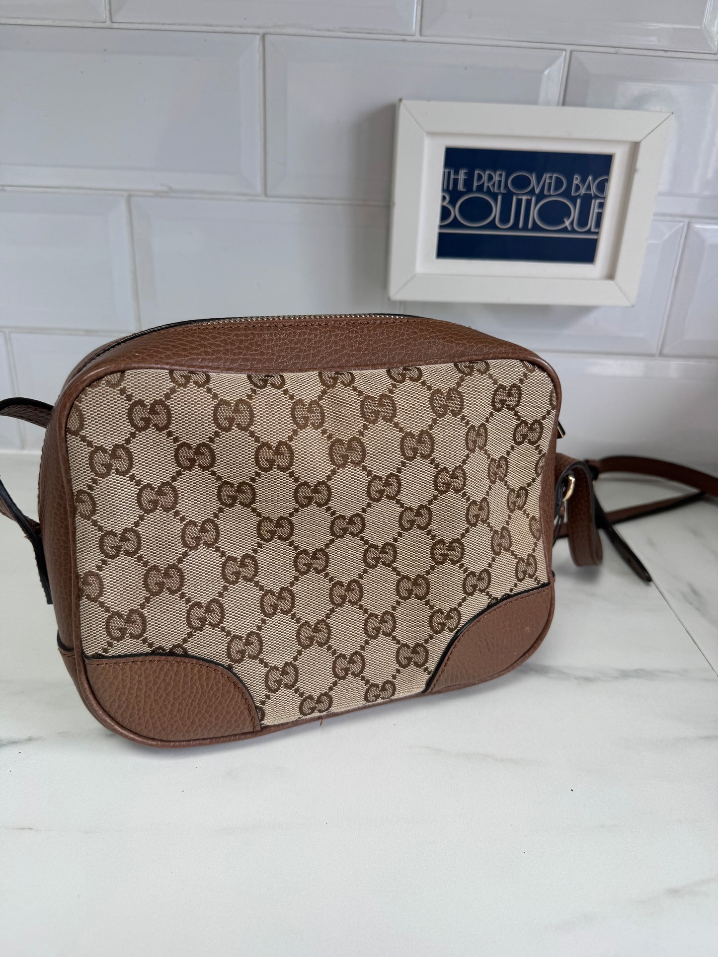 Gucci Bree Crossbody - Brown