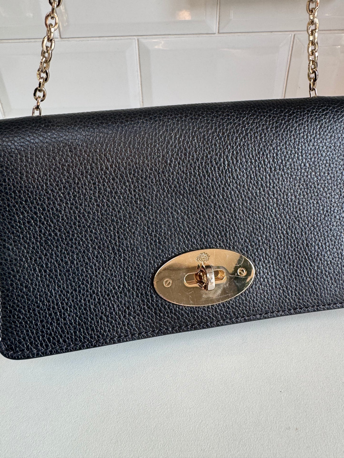 Mulberry Bayswater Clutch - Black