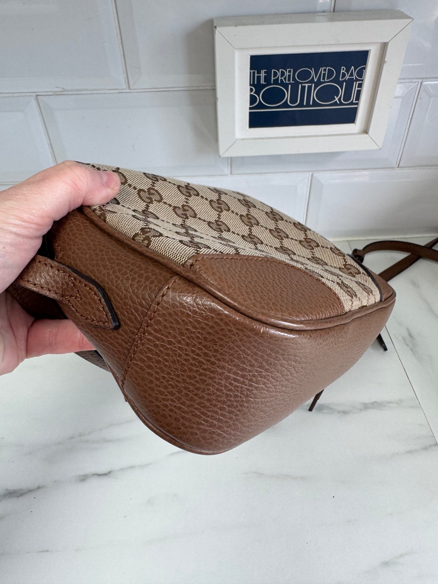 Gucci Bree Crossbody - Brown