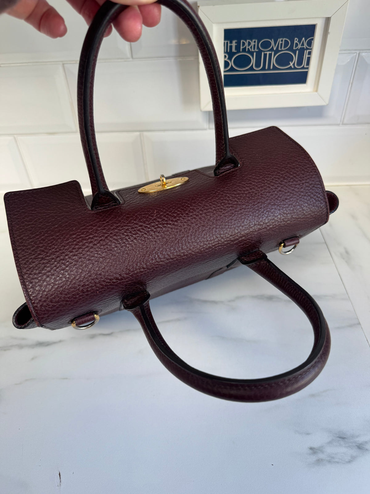Mulberry Small Bayswater - Oxblood