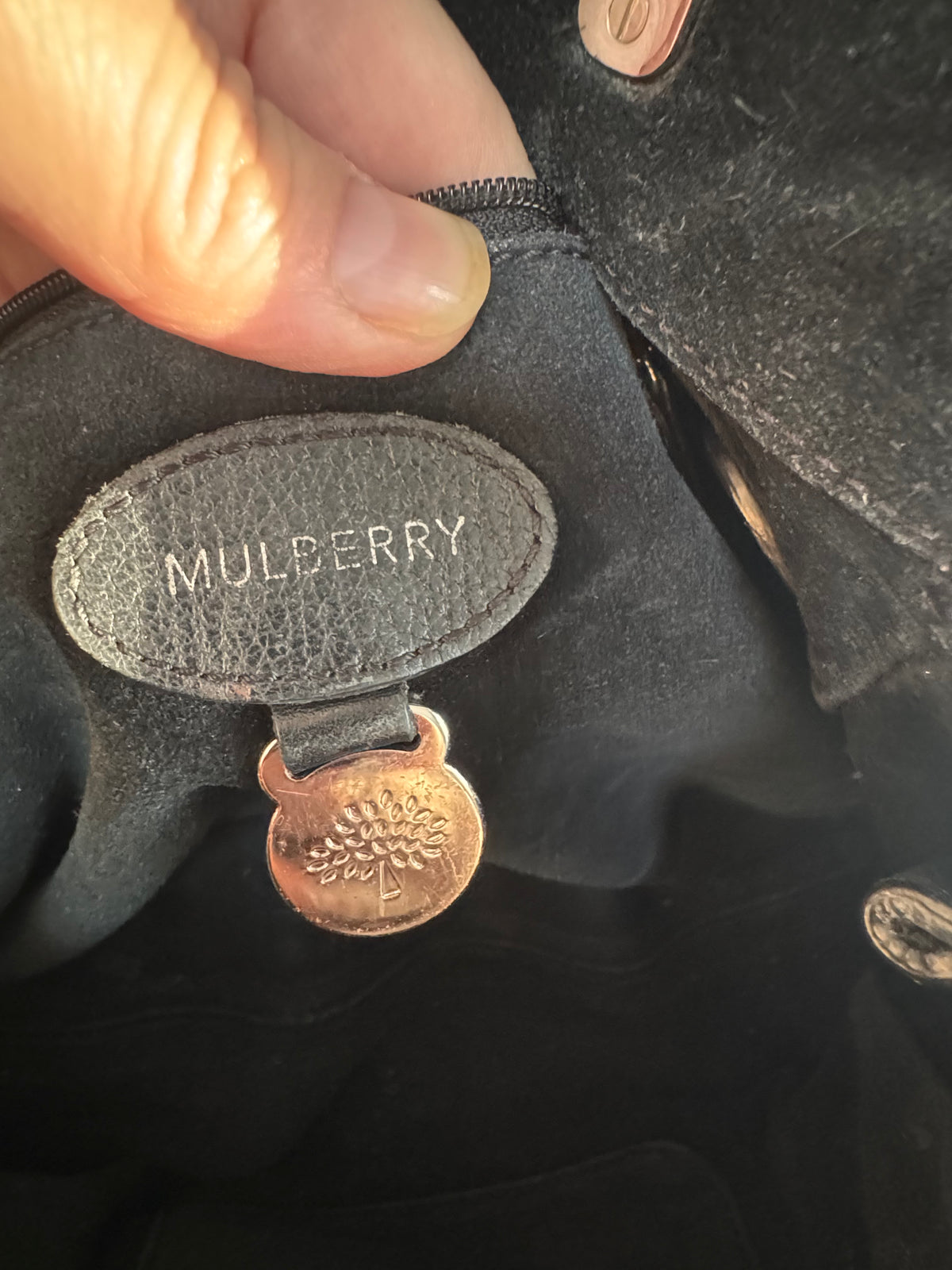 Mulberry Medium Lily - Black