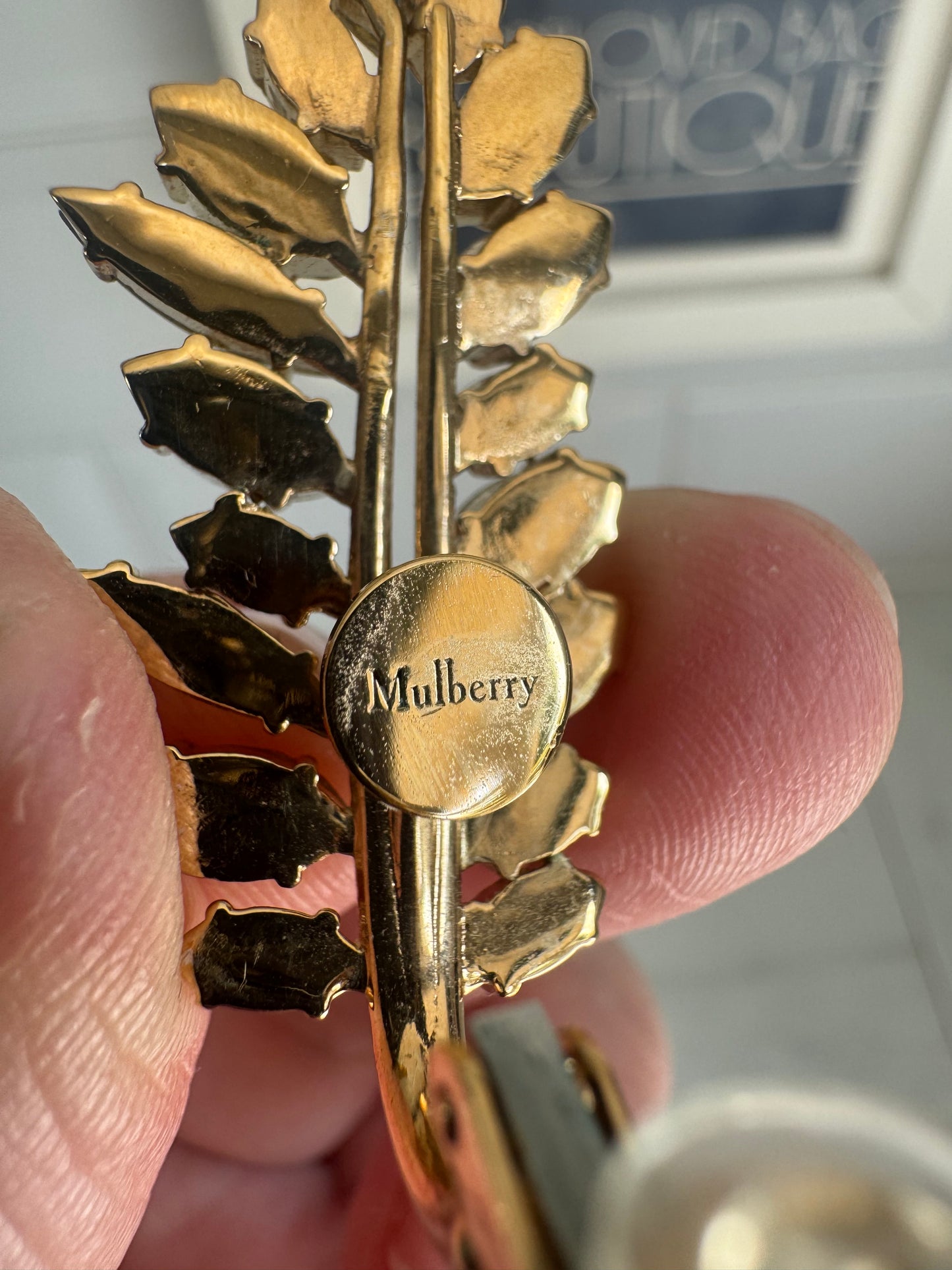 Mulberry Earrings - Gold