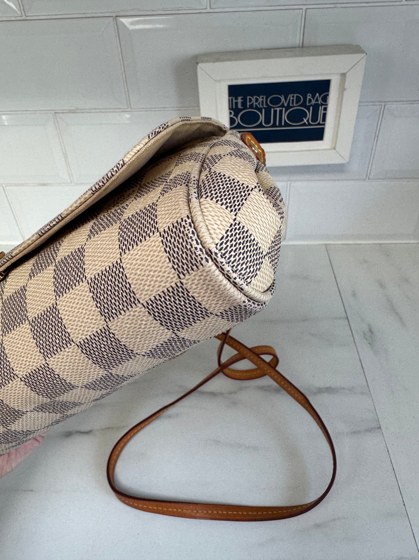 Louis Vuitton Favourite MM - Damier Azure Canvas