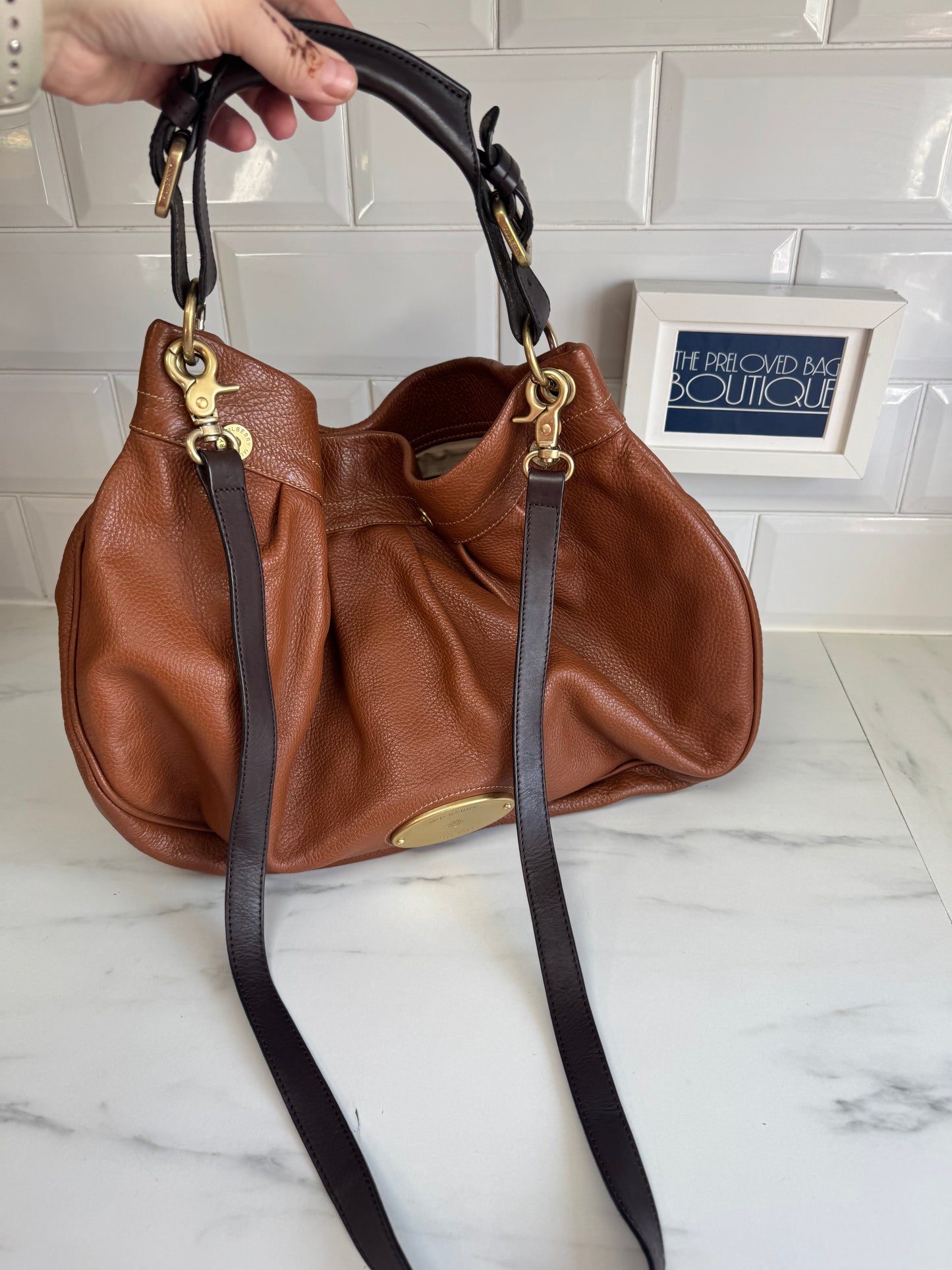Mulberry Mitzy East West Hobo - Oak