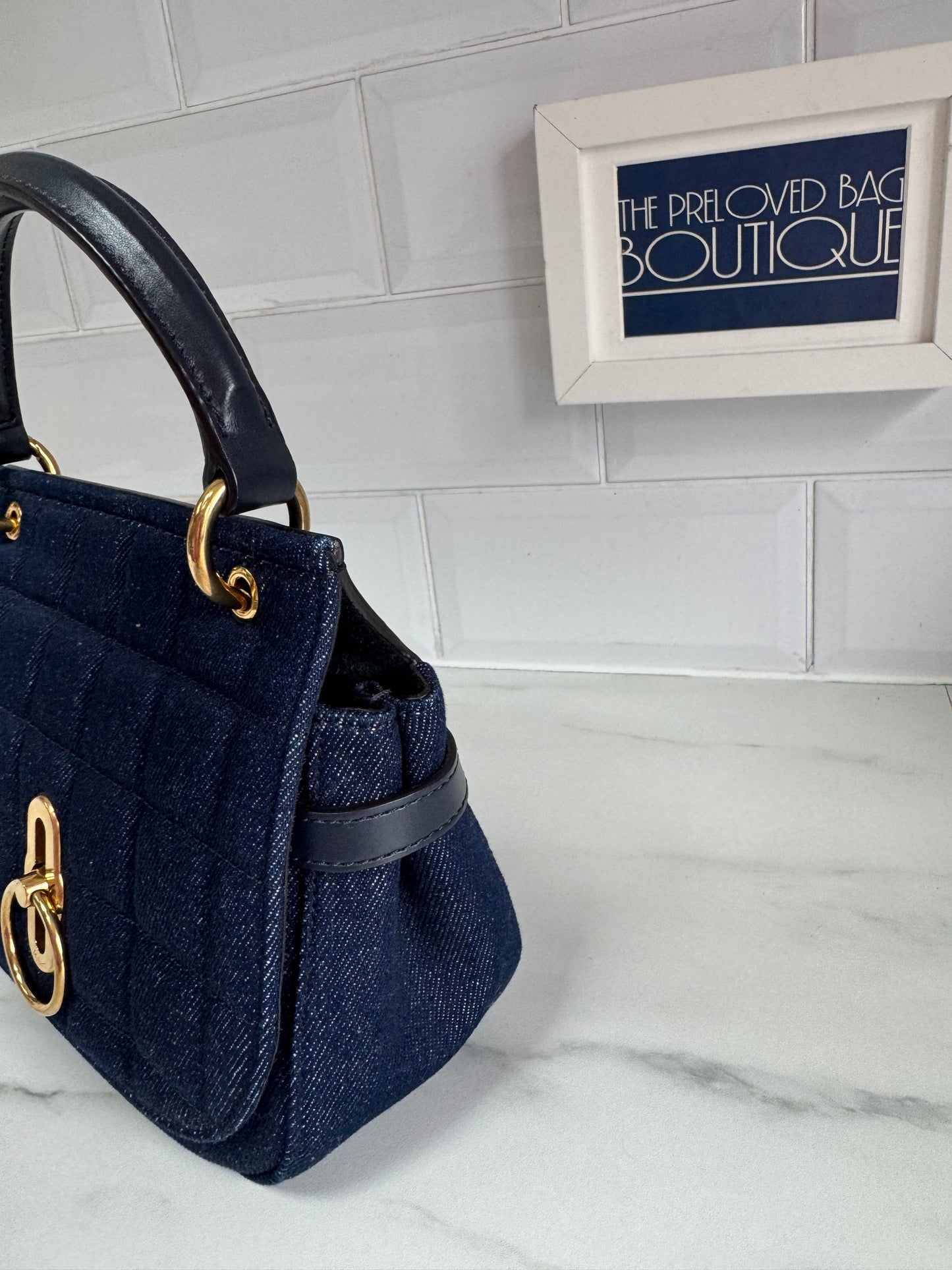 Mulberry Small Amberley - Denim