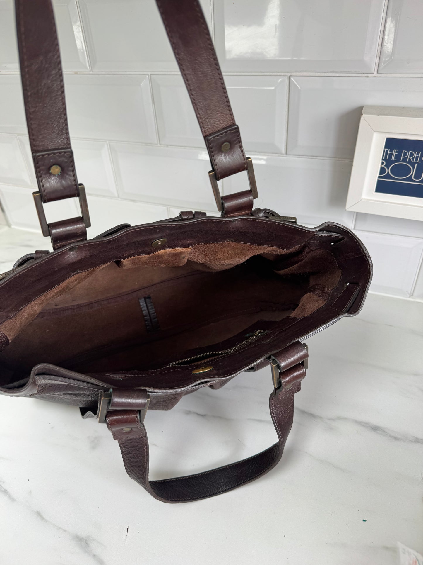 Mulberry Jacquetta - Chocolate Brown