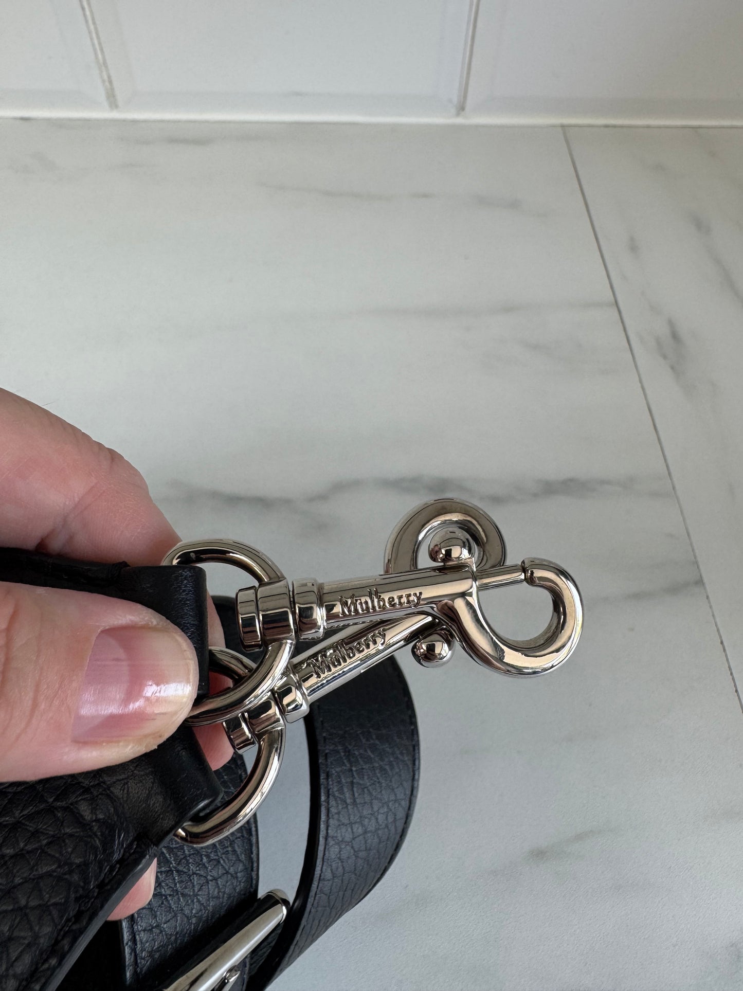 Mulberry Mini Bayswater - Black