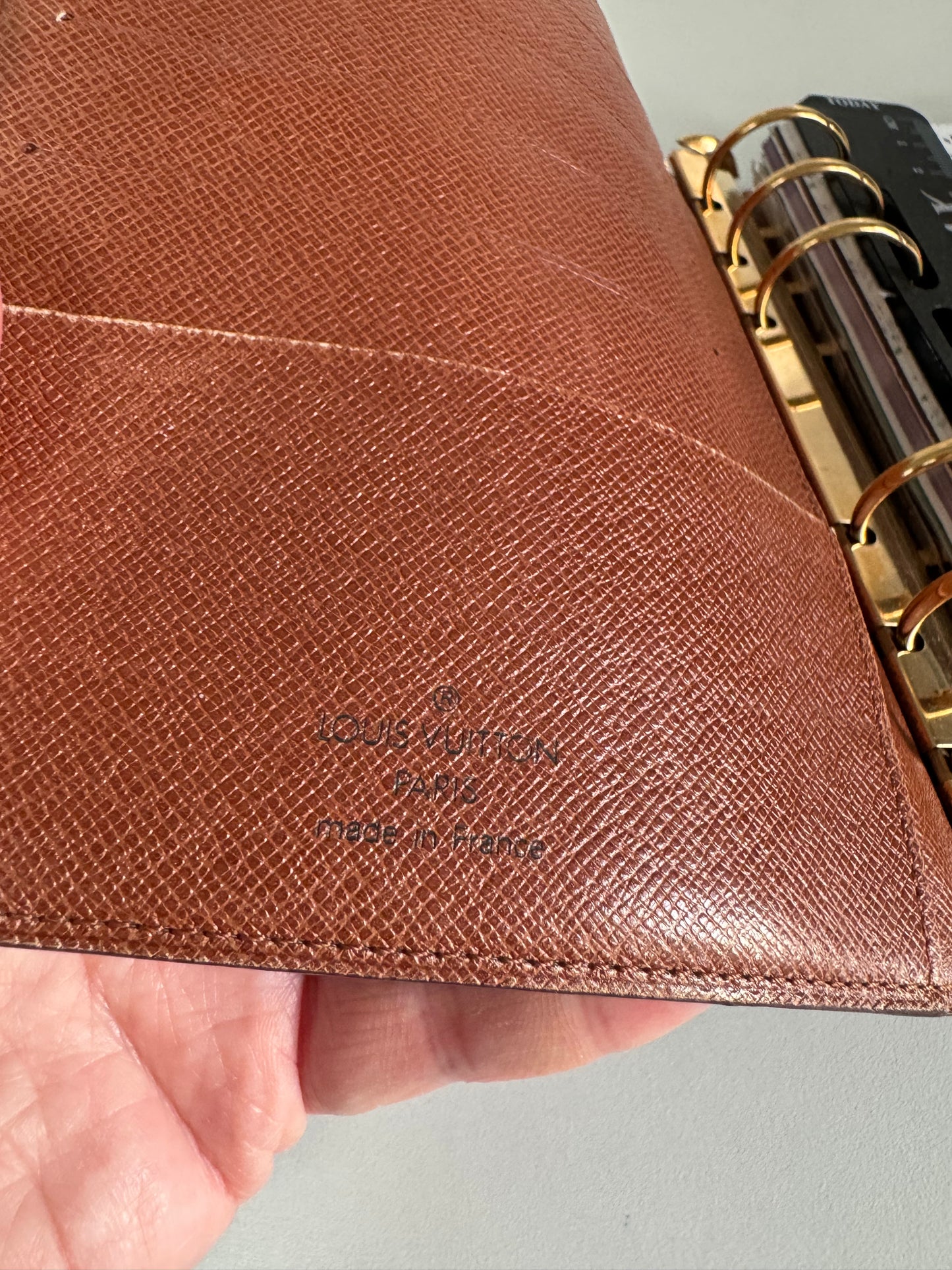 Louis Vuitton MM Ring Binder Agenda - Monogram