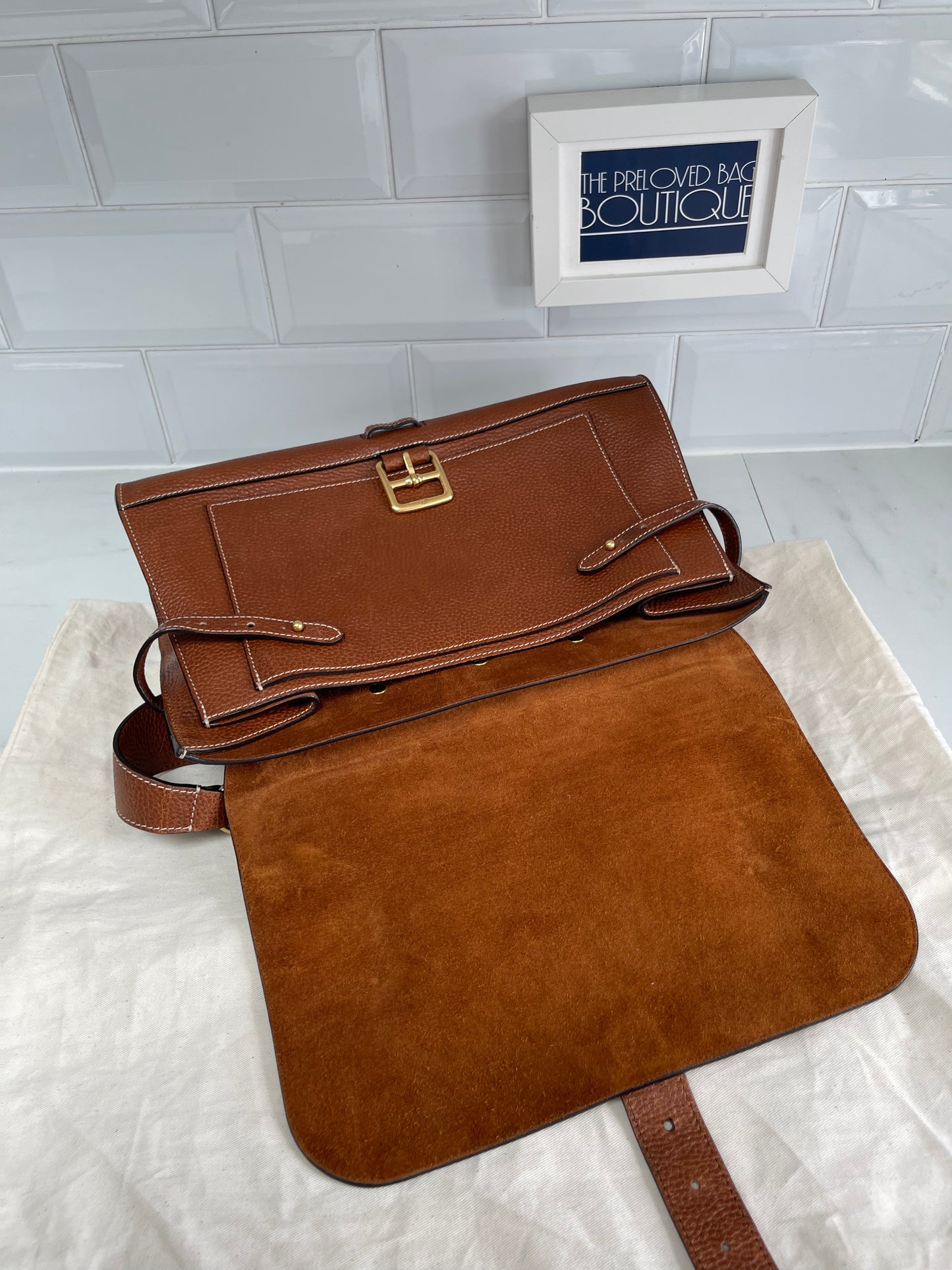 Mulberry Chiltern Satchel - Oak