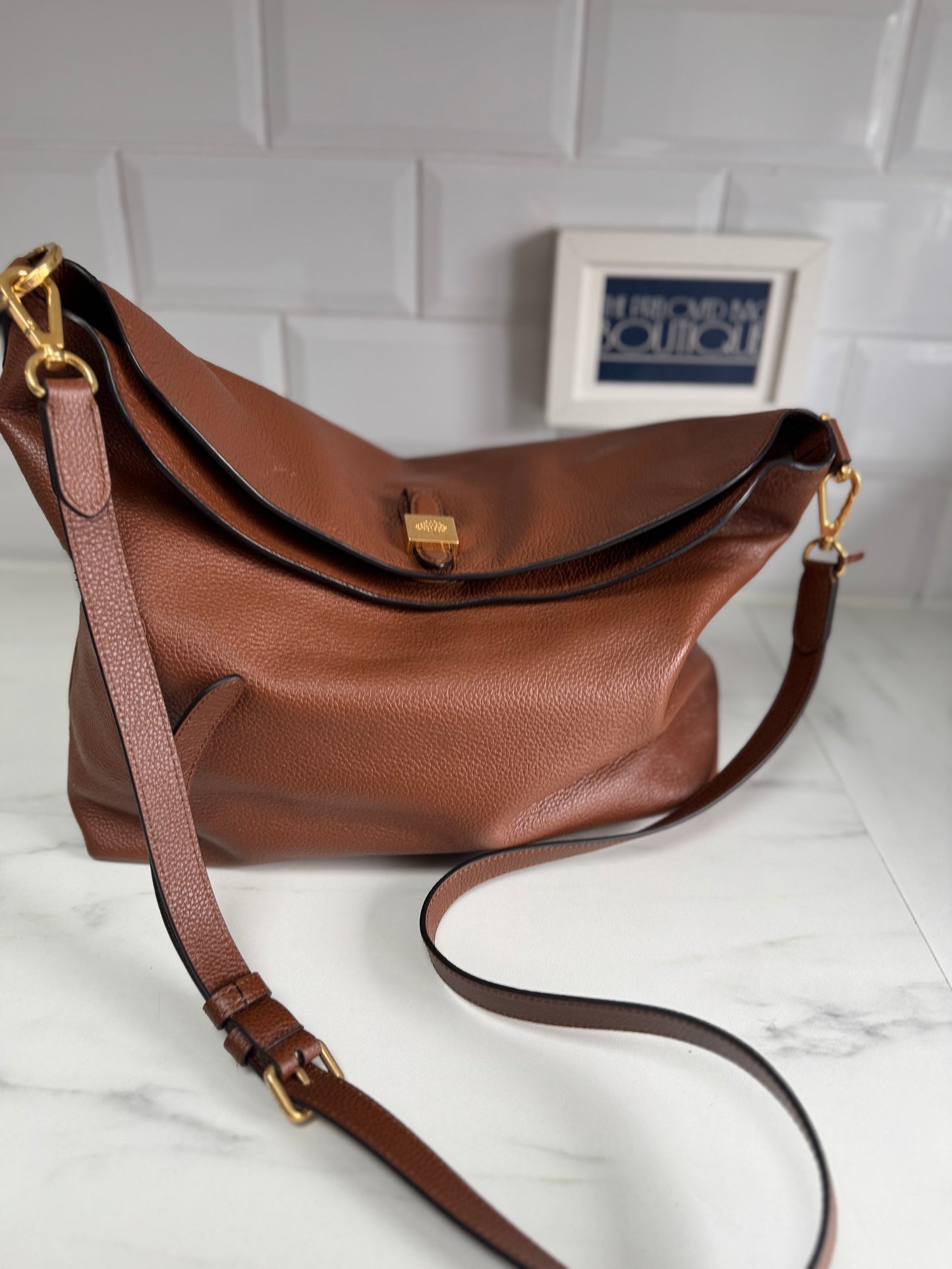 Mulberry Tessie Hobo - Oak