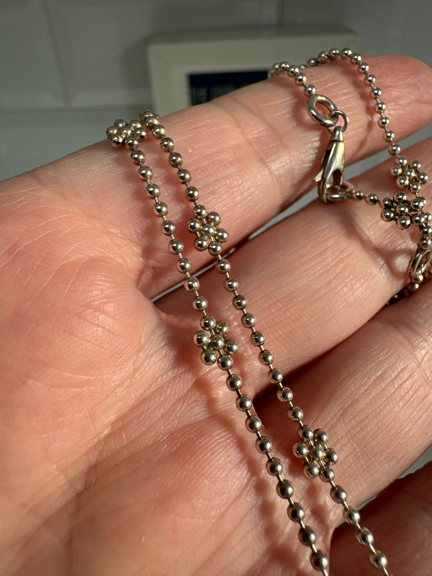 Gucci Interlocking G Pendant Necklace - Silver