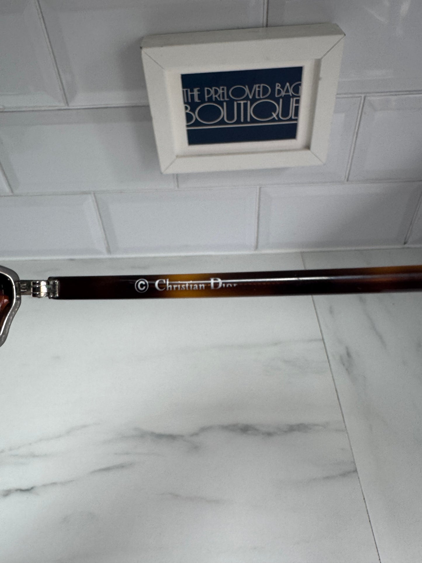 Dior So Real Brow Bar sunglasses - Tortoiseshell & Silver
