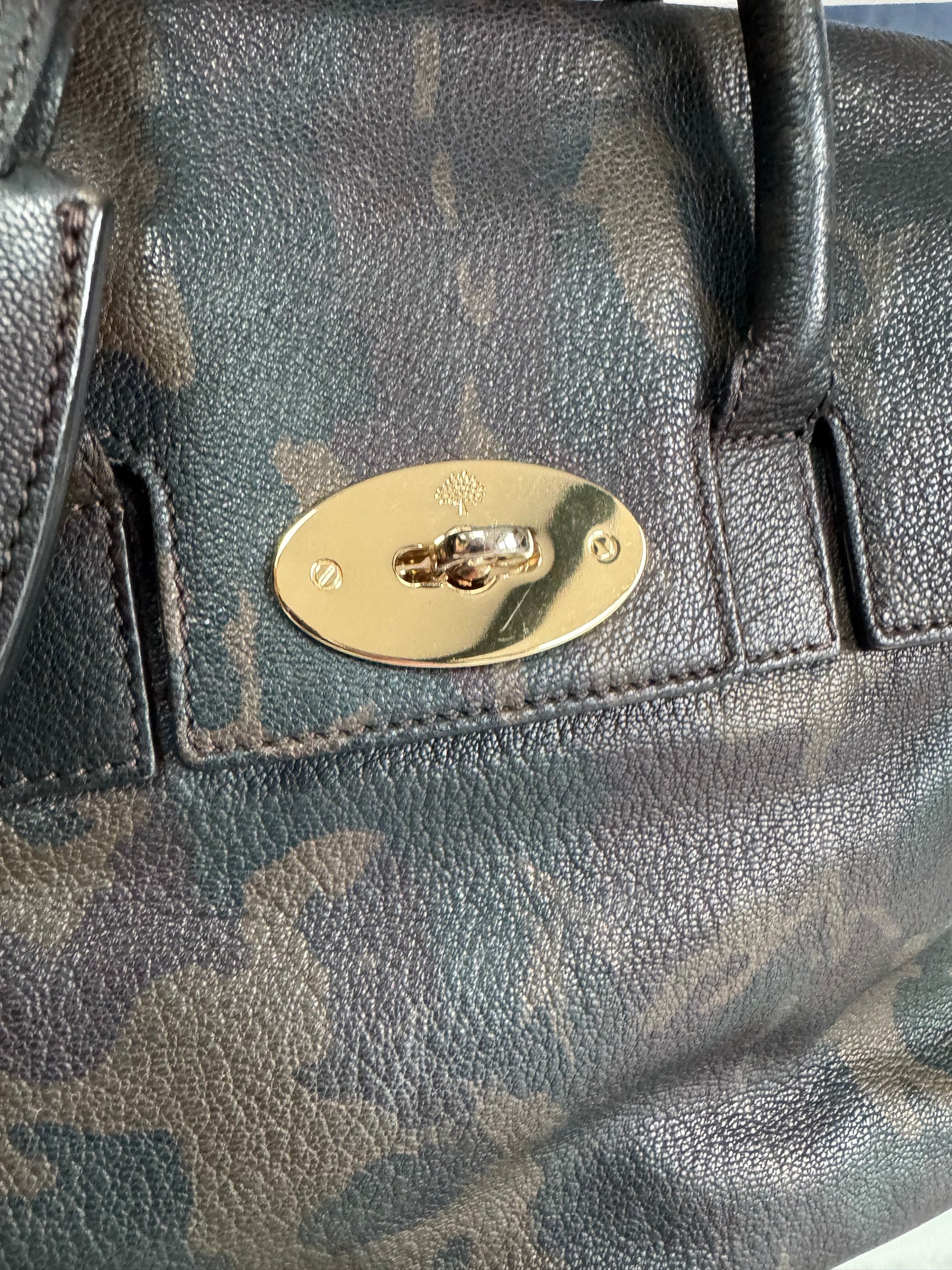 Mulberry Cara Delevigne Limited Edition Mini Backpack - khaki Green Camouflage