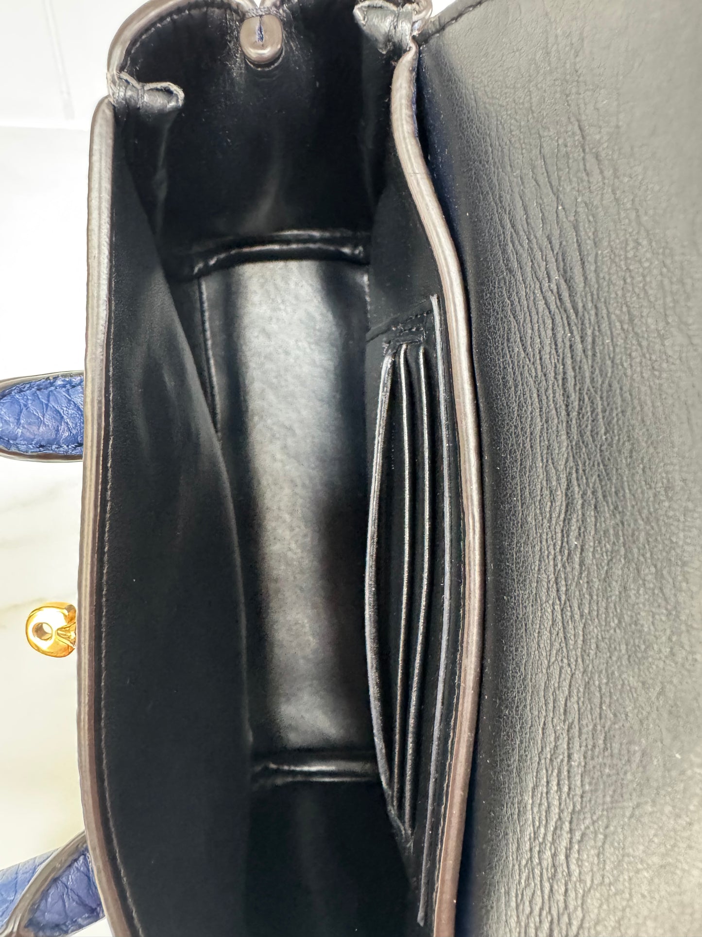 Mulberry Mini Bayswater - Pigment Blue