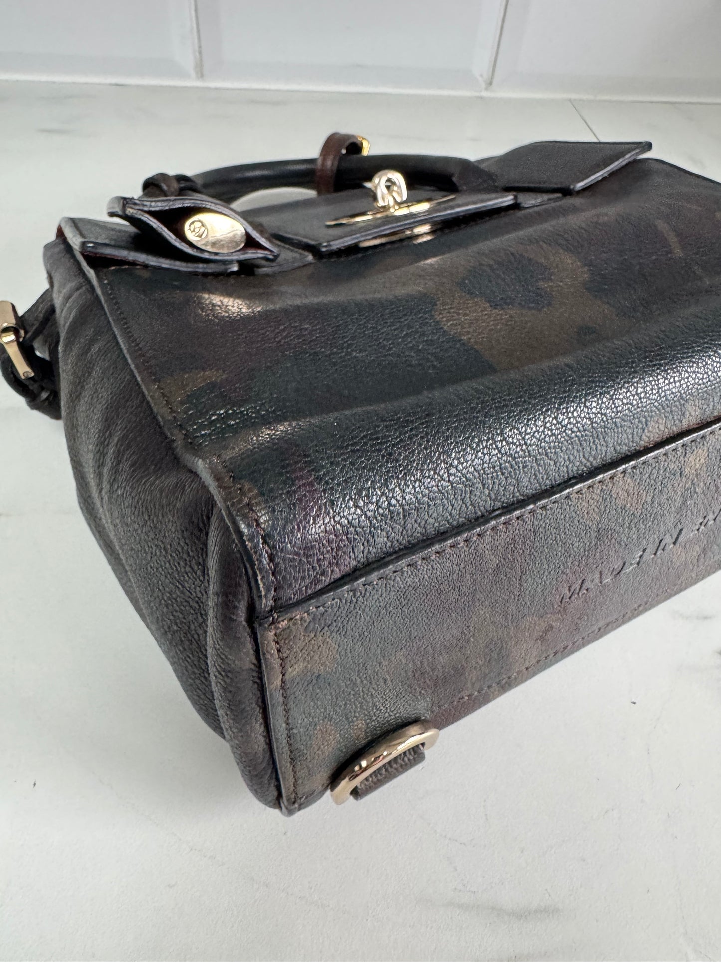 Mulberry Cara Delevigne Limited Edition Mini Backpack - khaki Green Camouflage