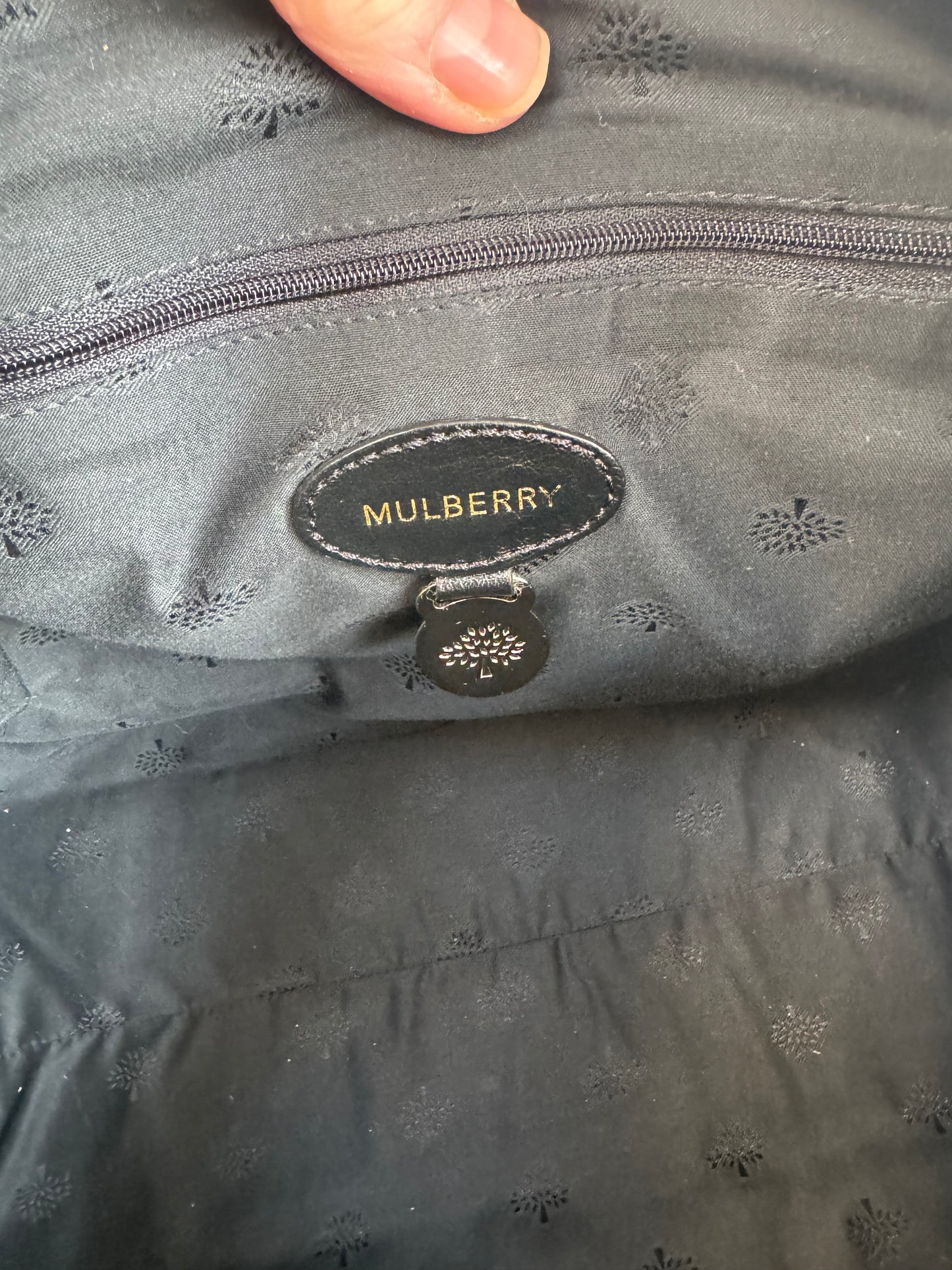 Mulberry Large Del Rey - Black