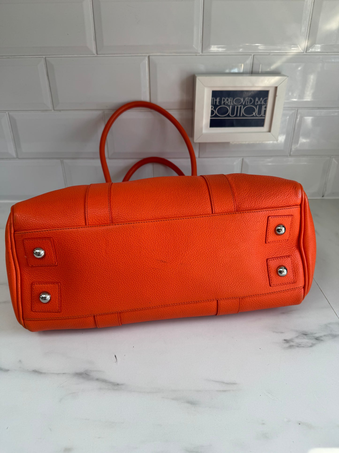 Mulberry Heritage Bayswater - Mandarin Orange