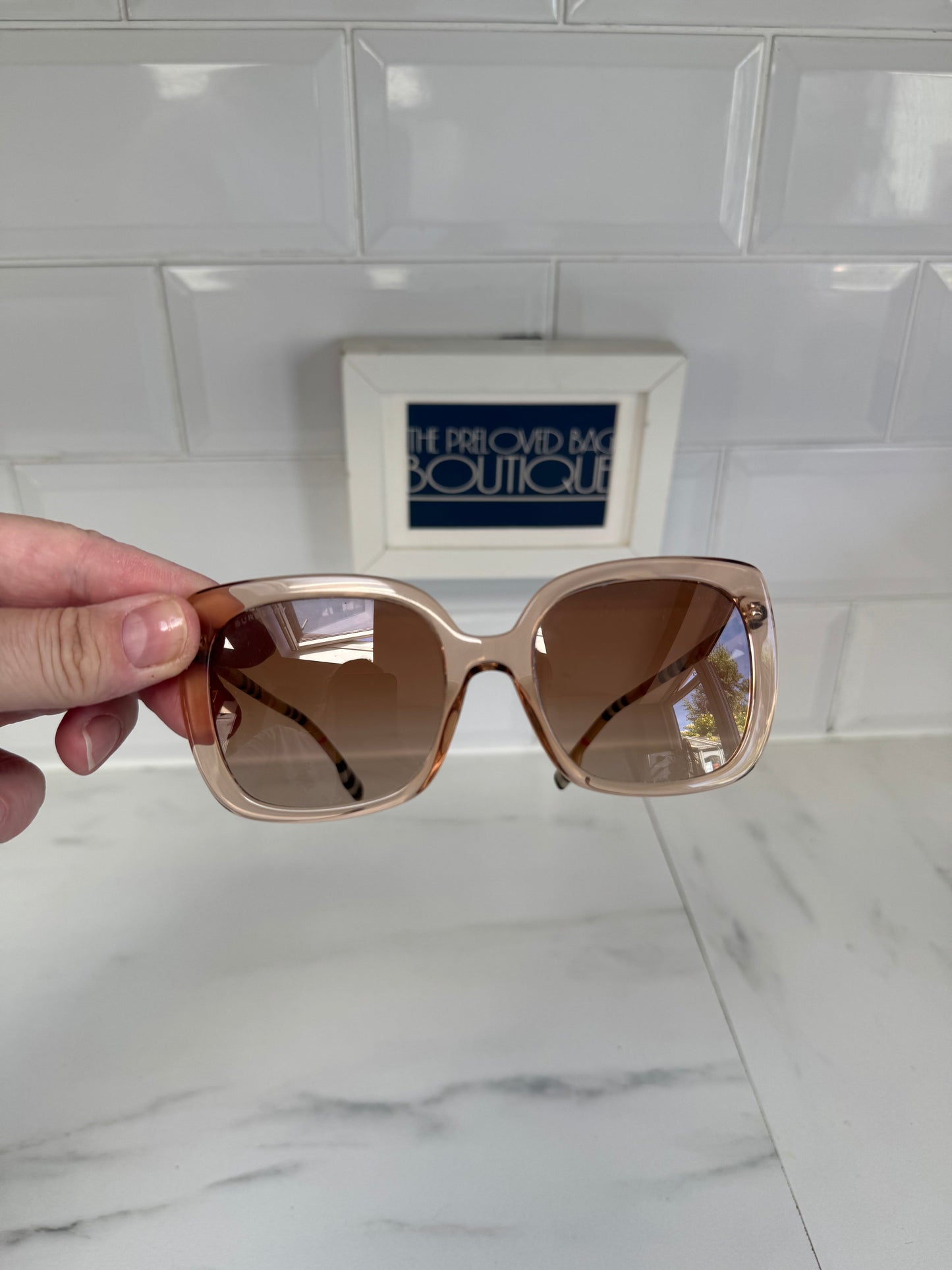 Burberry Sunglasses - Brown and pink