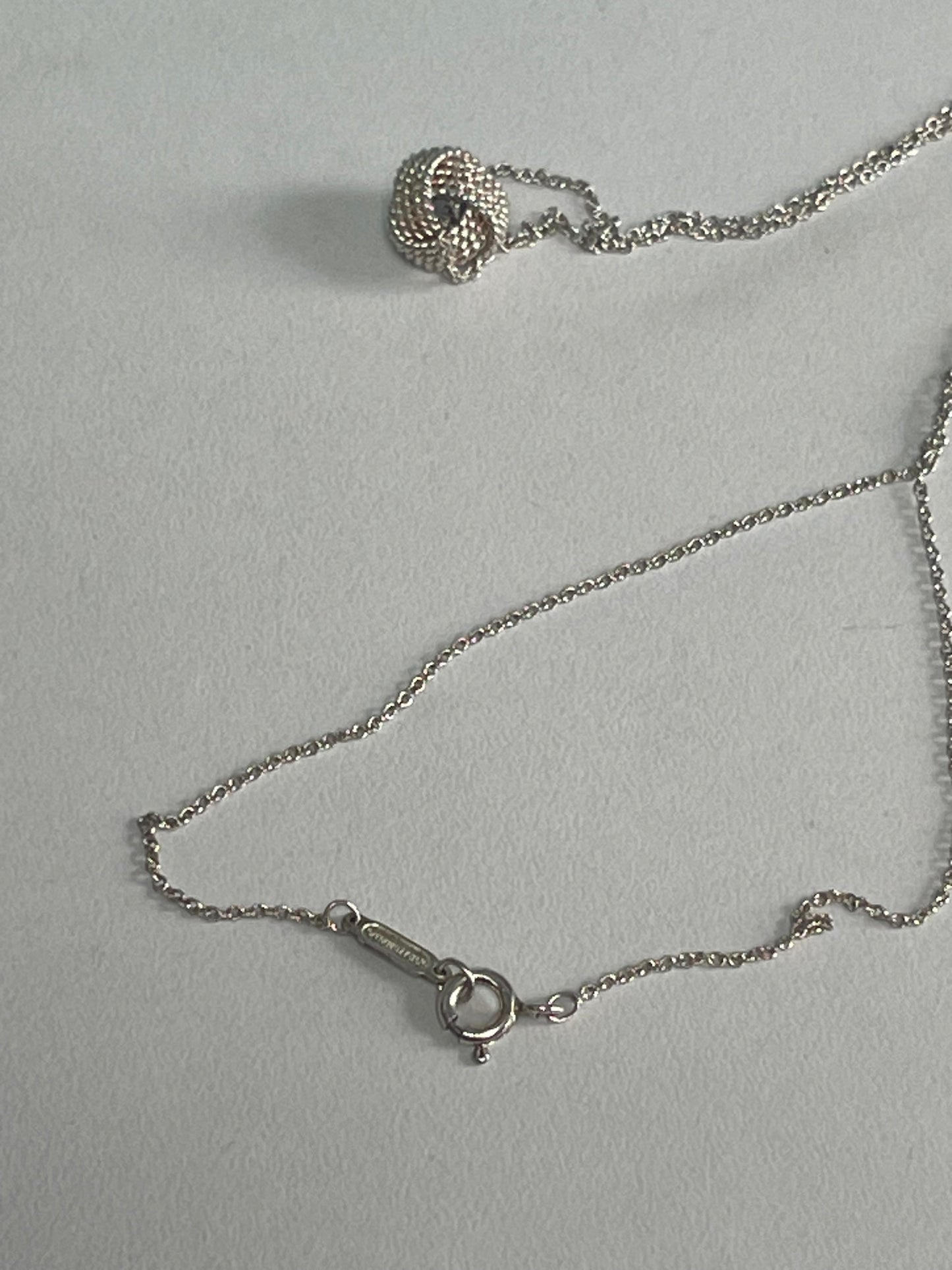 Tiffany & Co Knot necklace